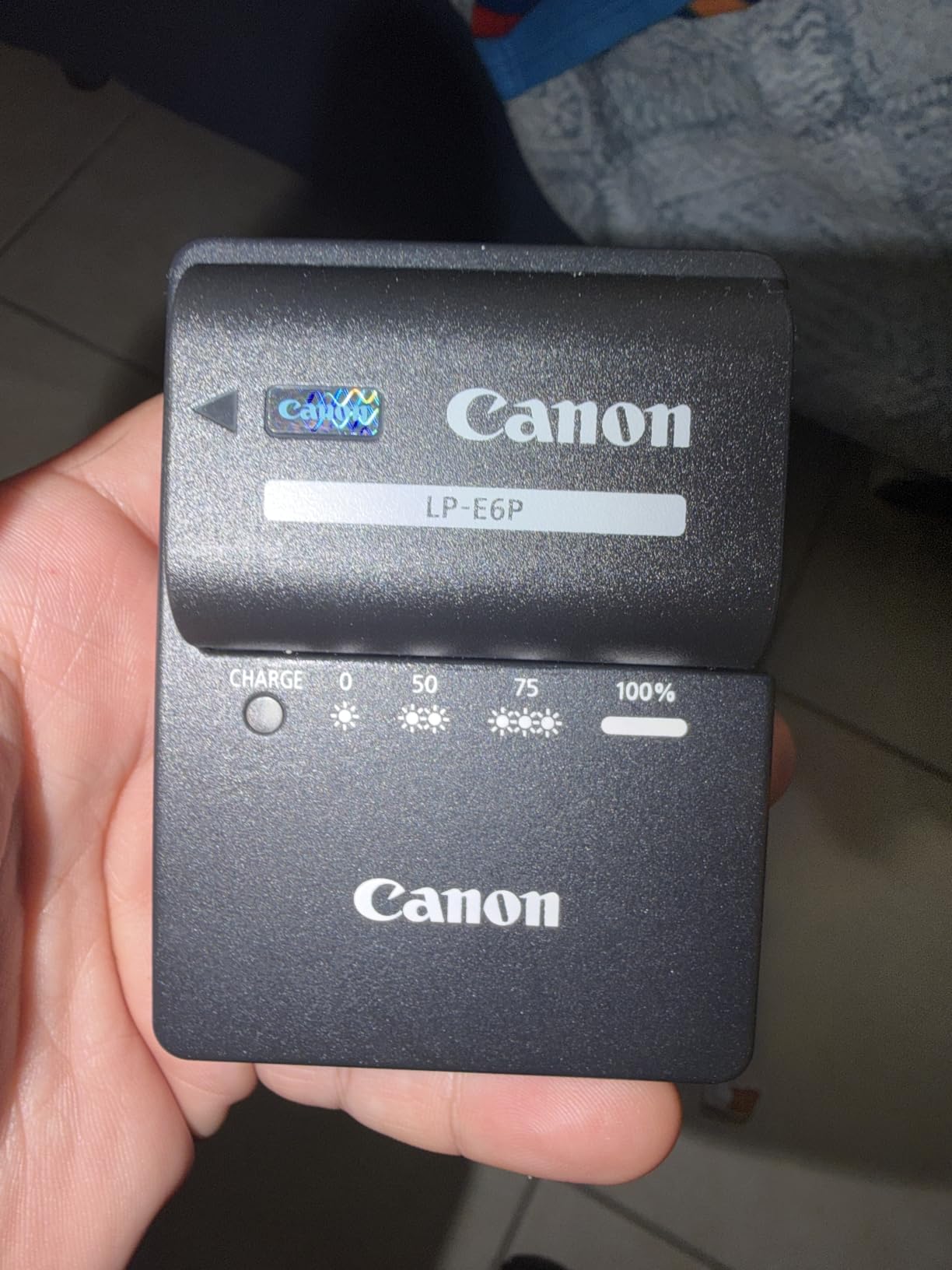 Canon Battery Pack LP-E6P | Lithium-ion High-amperage Battery for EOS R5 Mark II and other compatible Canon cameras customer photo 1
