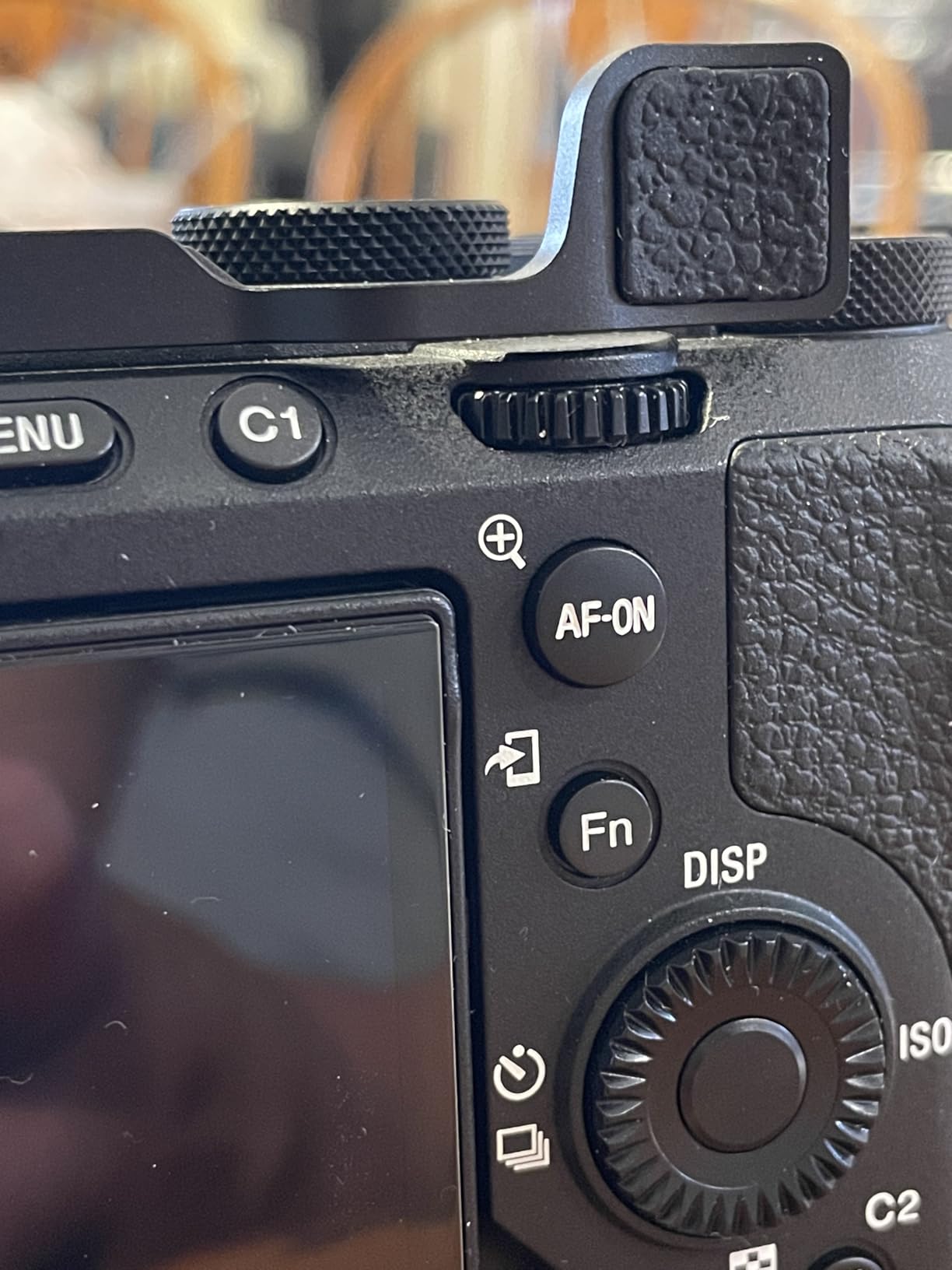 JJC Metal Thumb Grip Hot Shoe Thumb Rest for Fuji X-T50 XT50 Camera, Black customer photo 2