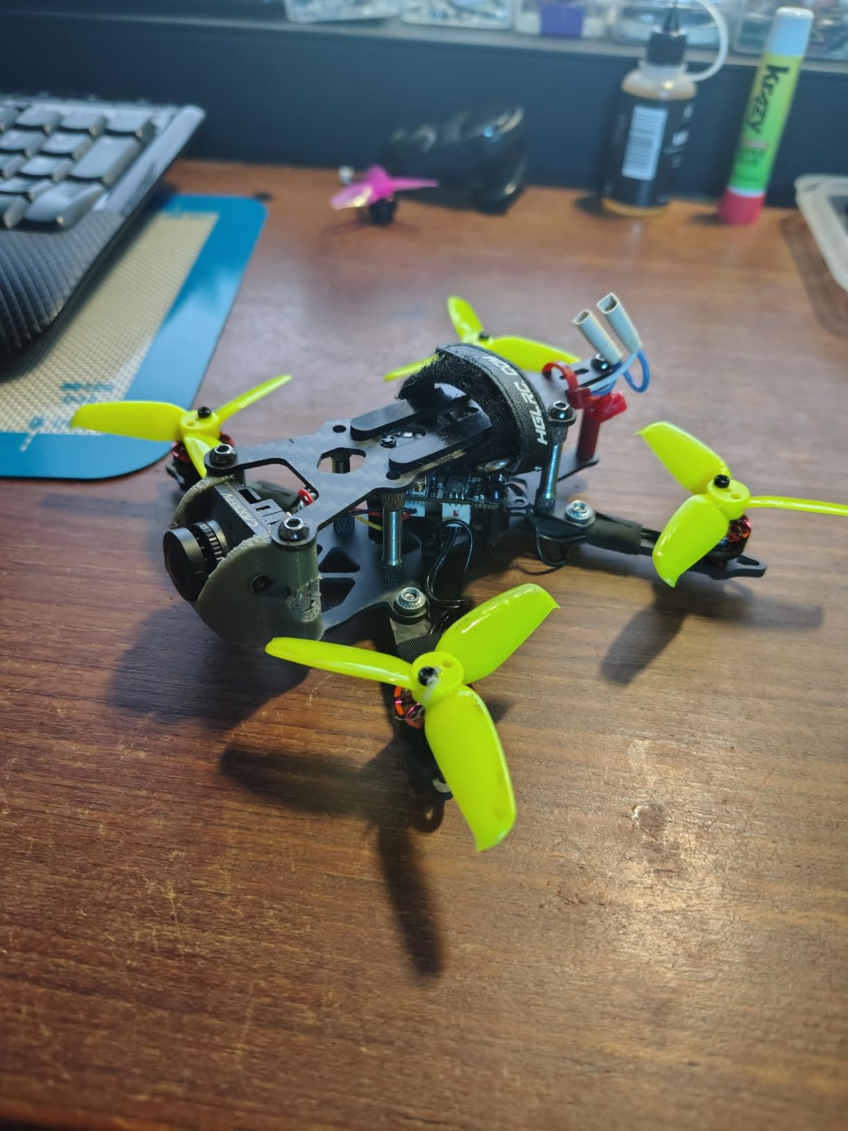 Caddx Ratel 2 V2 Micro FPV Camera with Switchable 2.1mm Lens 16:9/4:3 NTSC/PAL 1/1.8'' Inch Starlight for RC FPV Racing/Drone Quadcopter (Black) customer photo 1