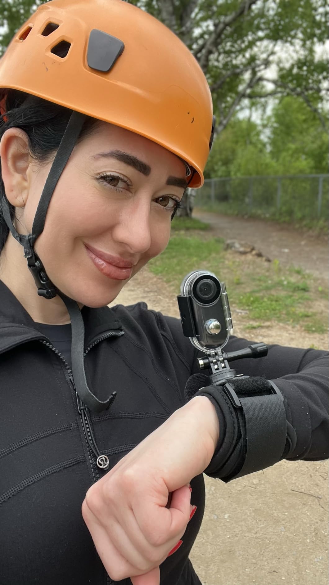 i3 4K Thumb Action Camera, Tiny Size, Mount Anywhere, Small Body Camera with 64G Card, Spring Clip, Portable Vlogging, Hands-Free POV Recording, Helmet Cam for Cycling, Motorcycle customer photo 2