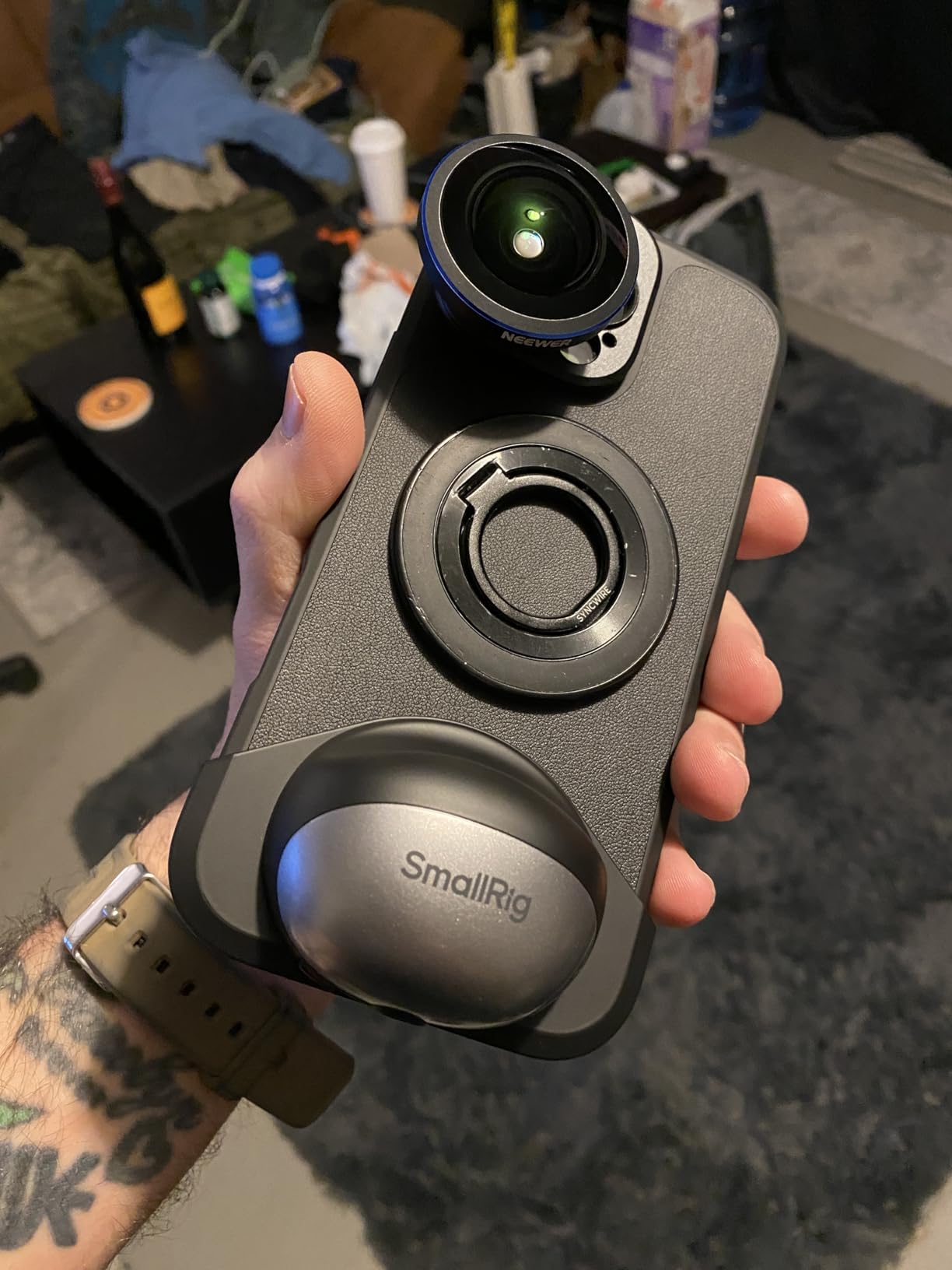 NEEWER 7X Telephoto Lens with Phone Lens Clip Compatible with iPhone Samsung, 15 Elements 12 Groups customer photo 1