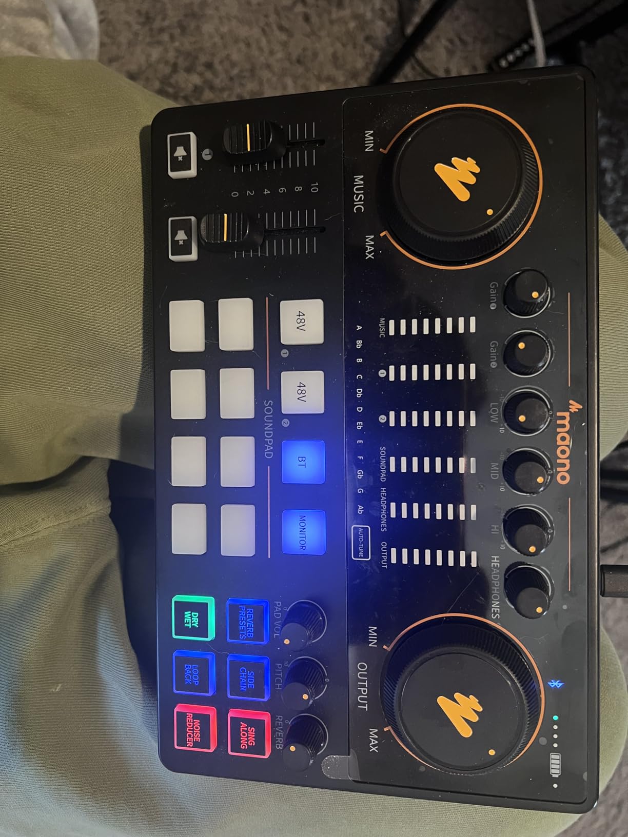 MAONO E2 Gen2 Podcast Equipment Bundle Audio Interface Mixer | Dual XLR Input, loopback, Bluetooth, streaming recording, podcast studios, creators, PC smartphone workflows, MaonoCaster customer photo 1