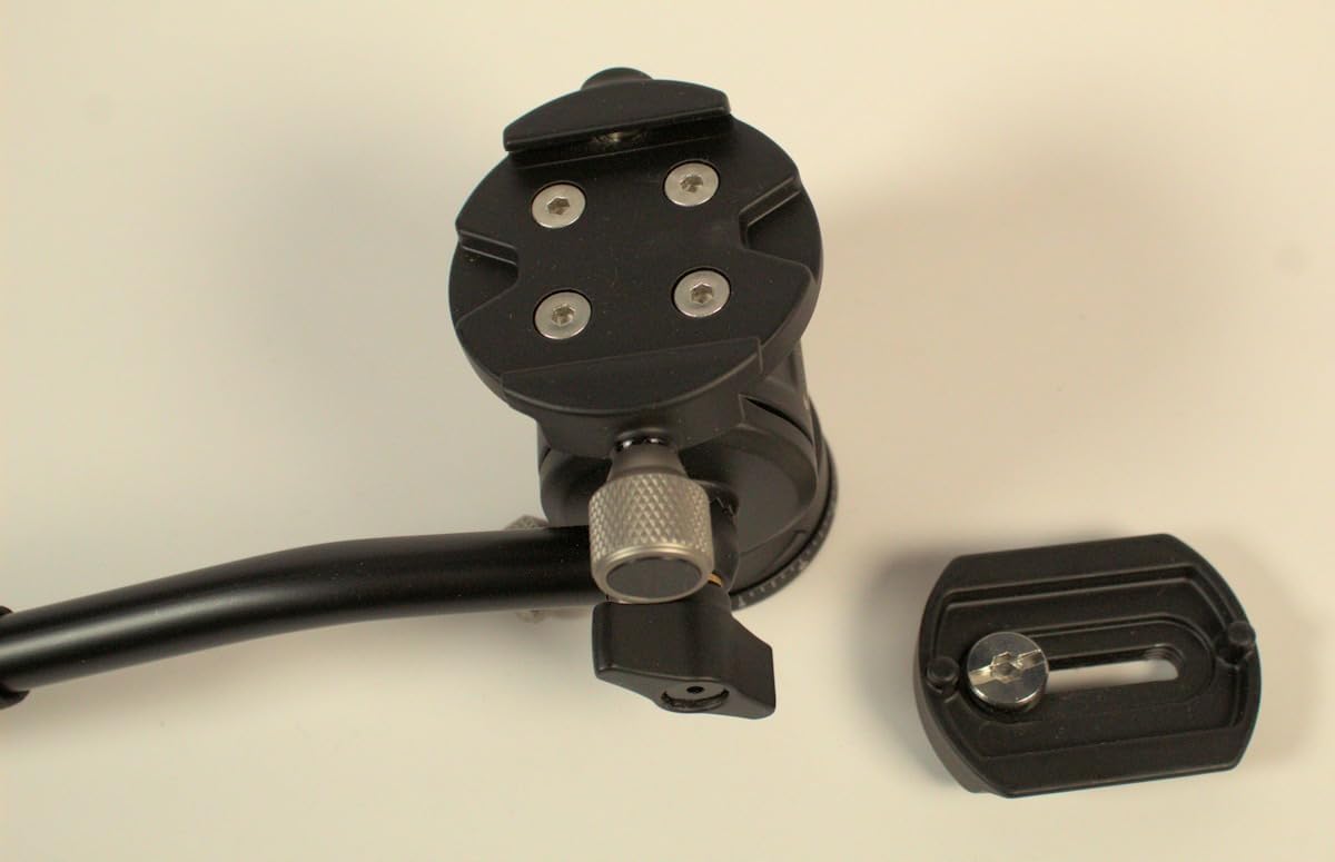 SmallRig CH3 Video Head, Tripod Fluid Head Pan Tilt Head with Quick Release Plate for Arca Swiss, Support 360° Swivel and 90° / -70° Tilt, Max Load 3kg / 6.6lb for Cameras, DSLR- 4936 customer photo 1