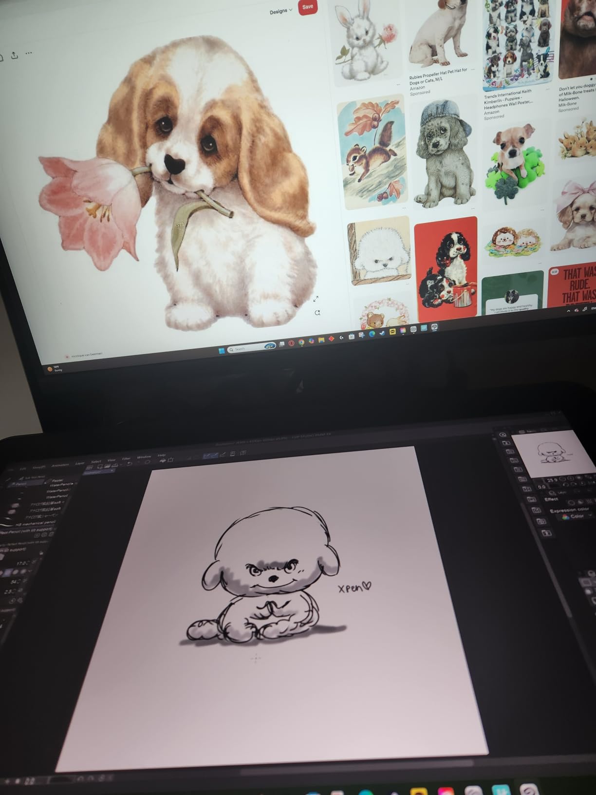 XPPen Artist Pro 22 Gen 2 22 inch 2.5K Drawing Tablet with Screen, 16K, Calman Verified 99% Adobe RGB Display for Design, Photo Editing, Mac, PC, Includes ACK05 Shortcut Remote & Adjustable Stand customer photo 1