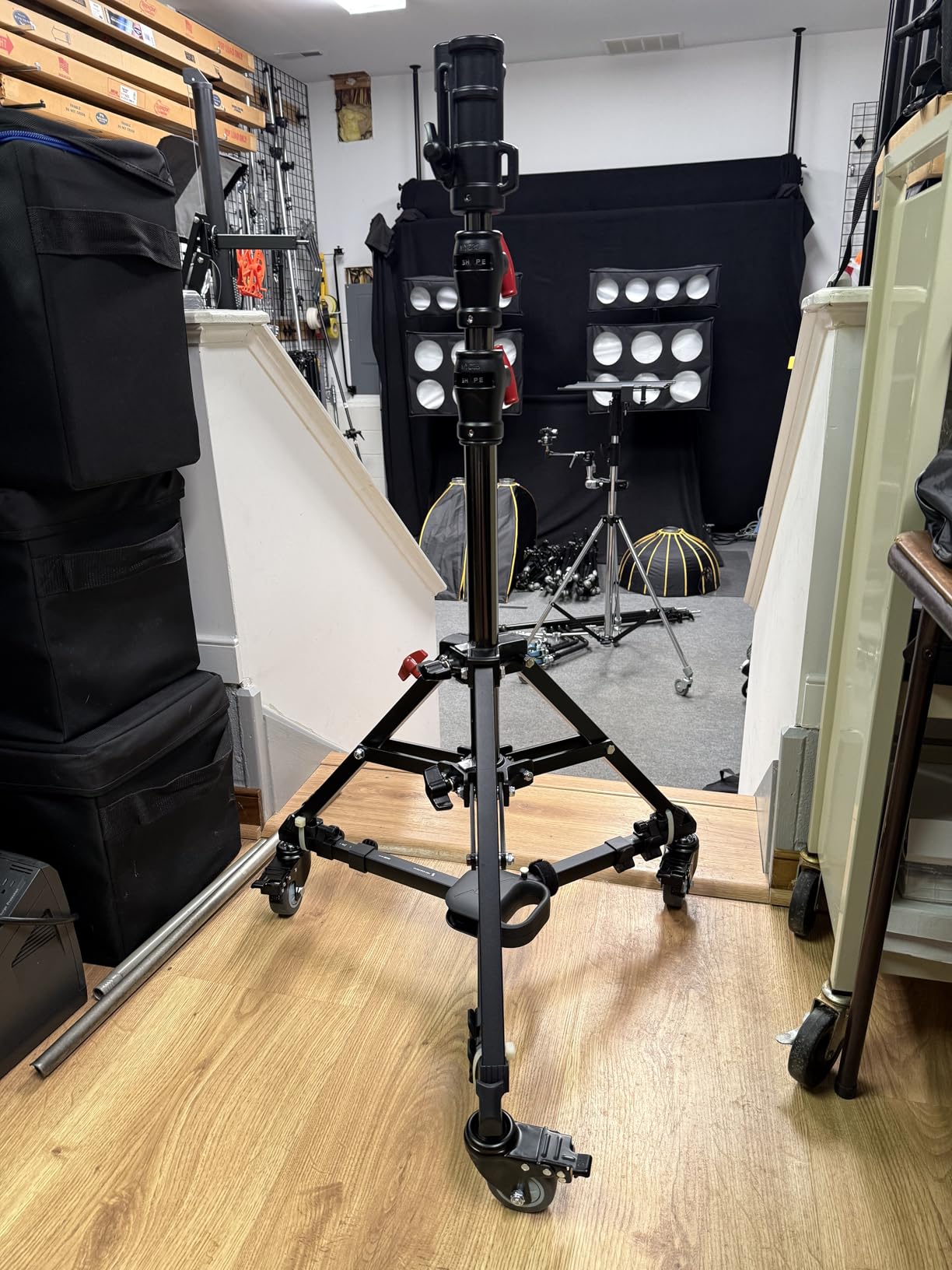 SmallRig Quick-Lock Photography Heavy Duty Tripod Dolly, Heavy Duty with 3