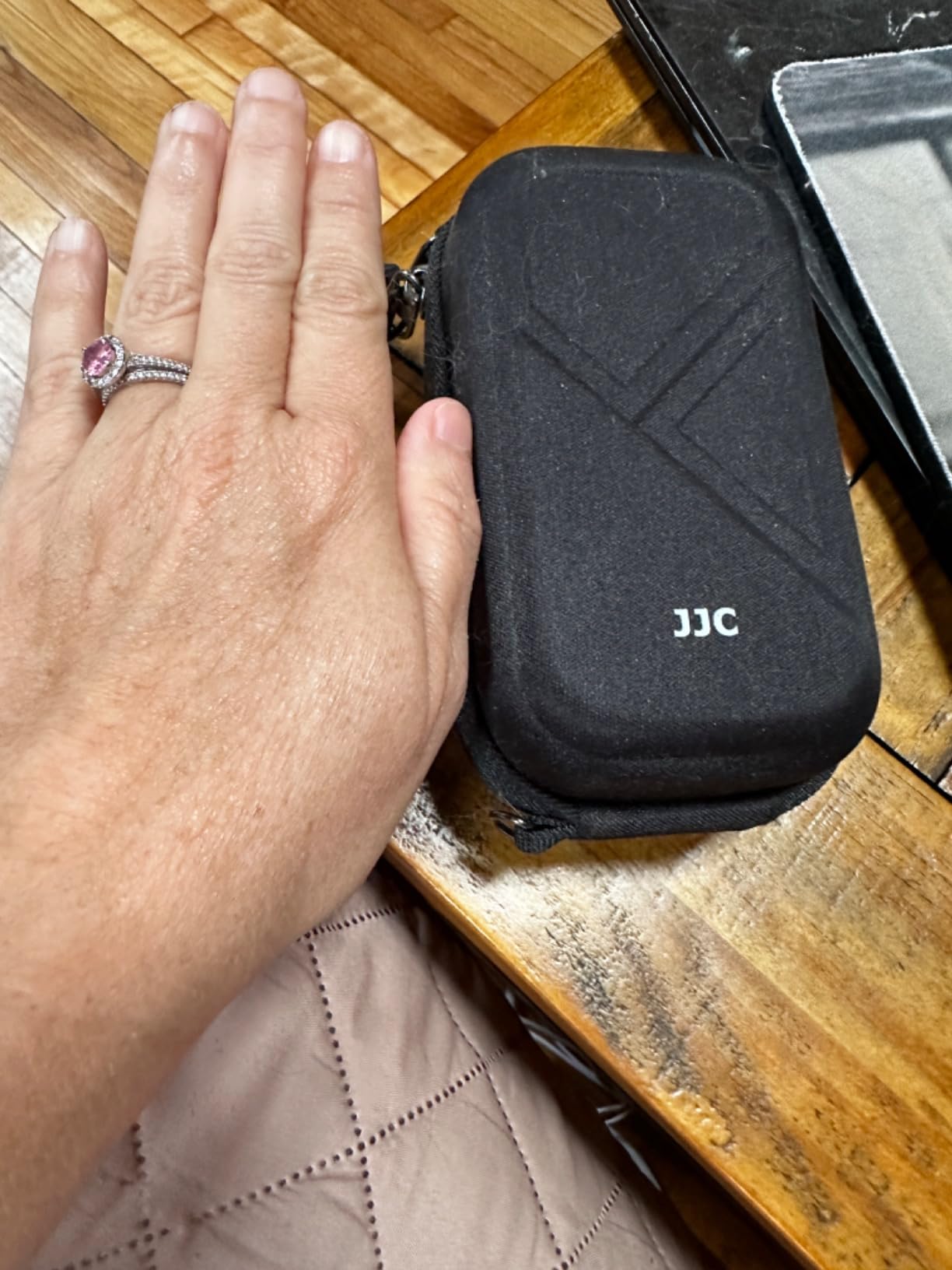 JJC Protective Carrying Case for Insta Mini EVO Liplay,Compact Camera Pouch | Travel Pouch for Fujifilm Fuji Insta Liplay EVO X-E5 X1VI X1V X1F, Hard Camera Storage Bag with Handle Shoulder Strap customer photo 2
