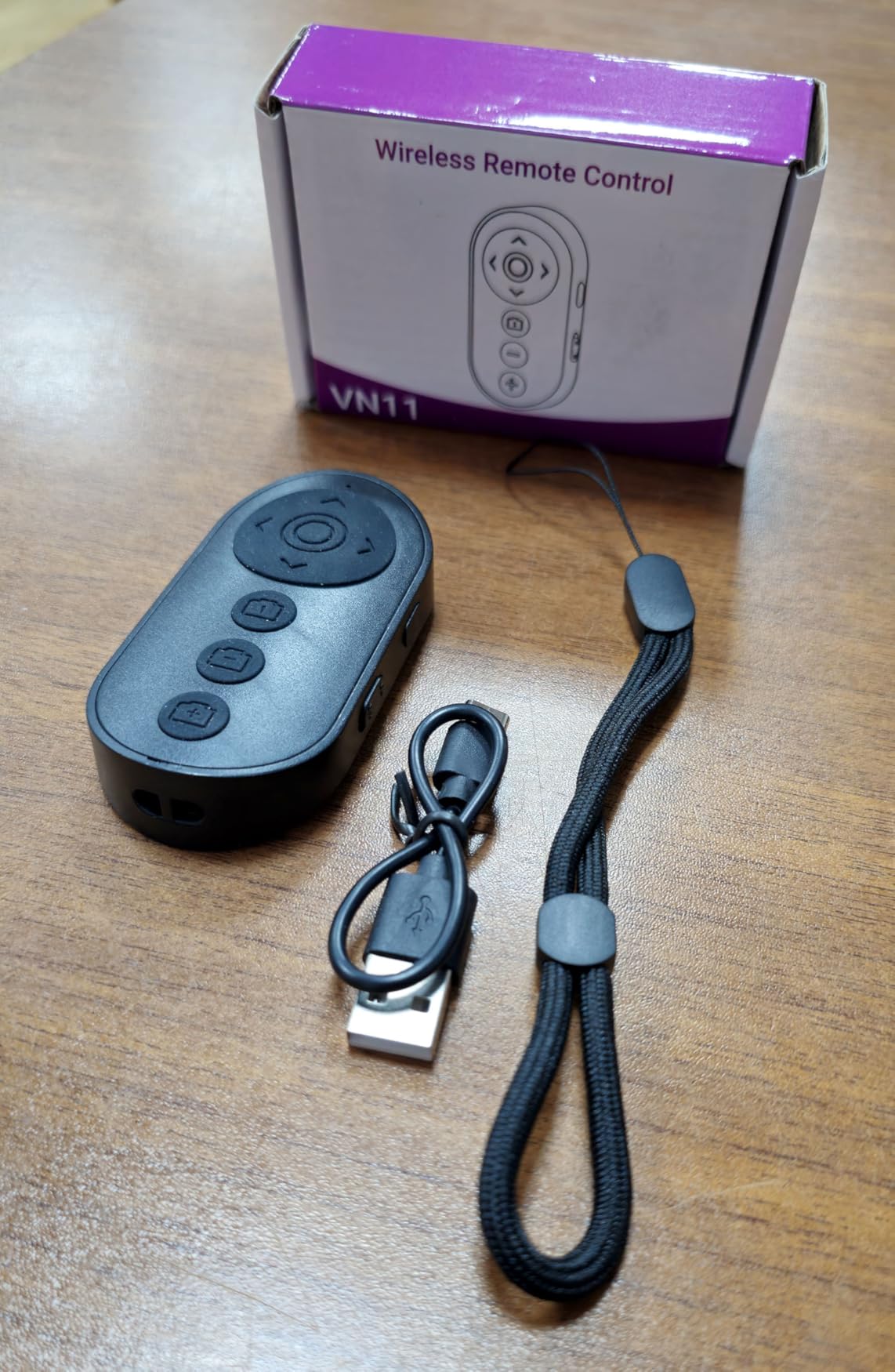 Wireless Camera Remote Control with Zoom for iPhone & Android, Bluetooth Camera Remote Shutter with Front/Rear Camera Switch for Photo & Video, Smartphone Bluetooth Clicker for TikTok. customer photo 2