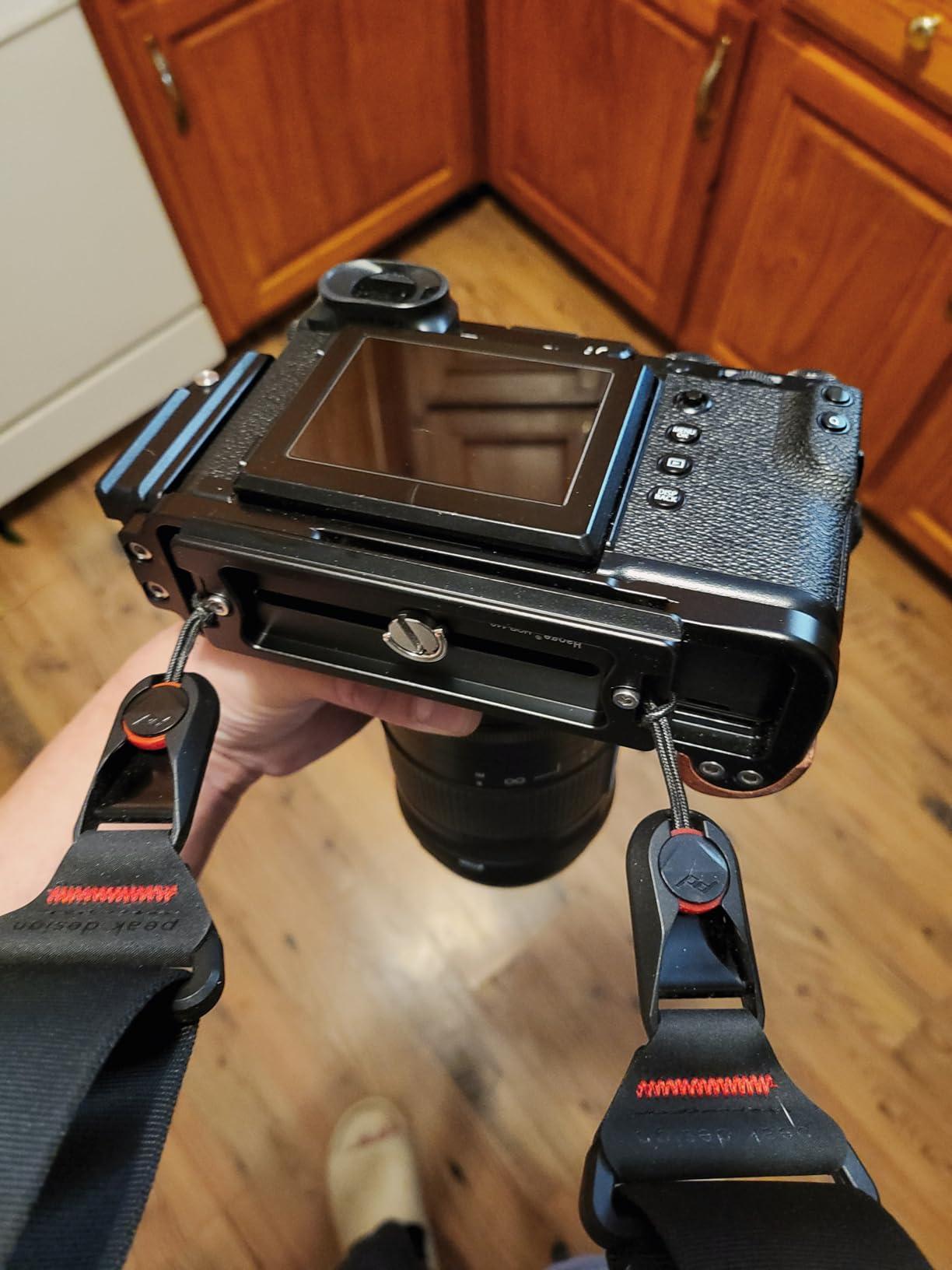 HQR-110 Tripod Arca Plates 110mm Universal Arca Swiss Quick Release Plate for Canon RF 200-800mm F6.3-9 is USM Lens Tripod Ball Head Built-in Strap Hole (New Version) customer photo 2