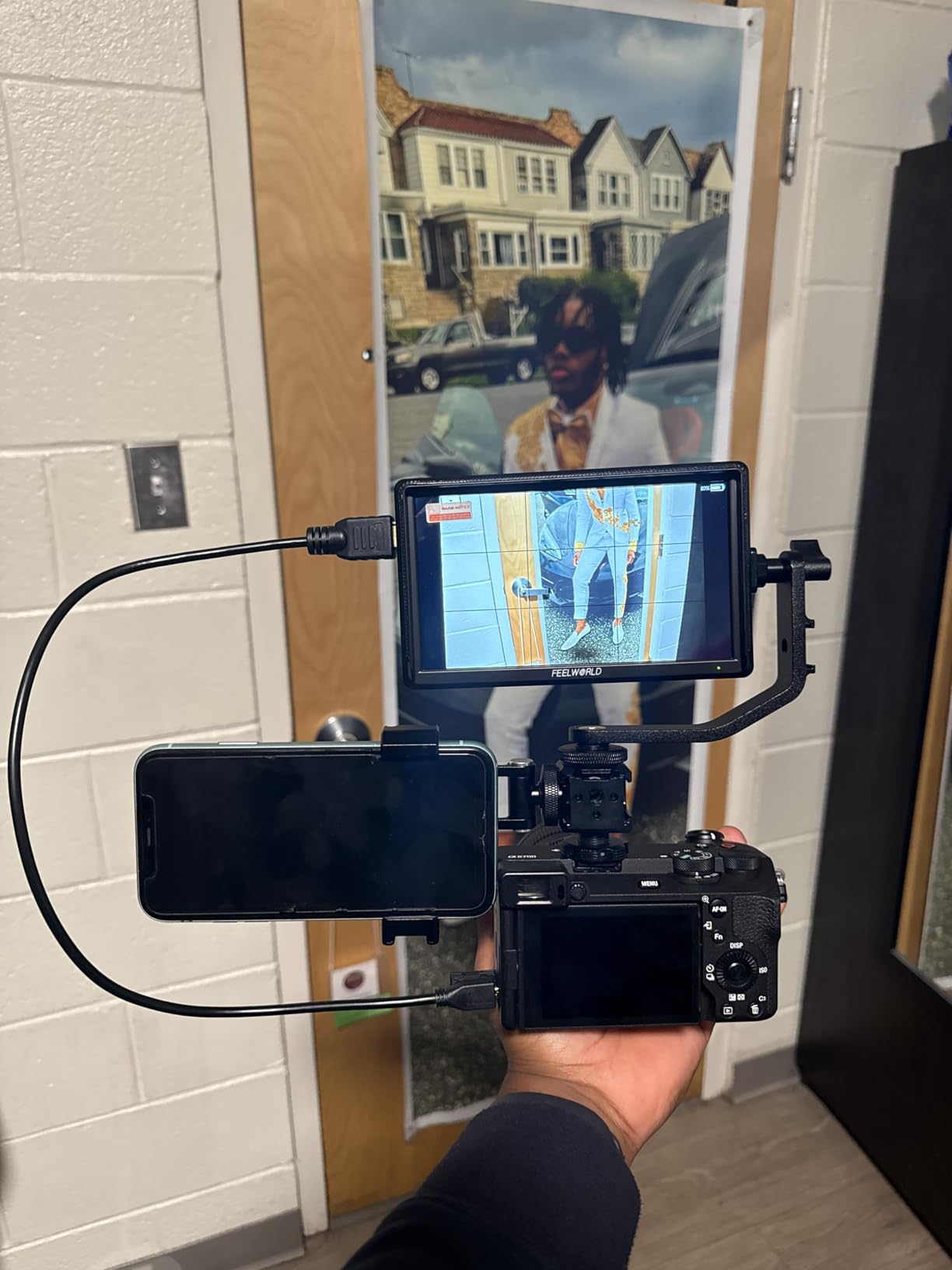 3 Port Cold Shoe Mount with 1/4