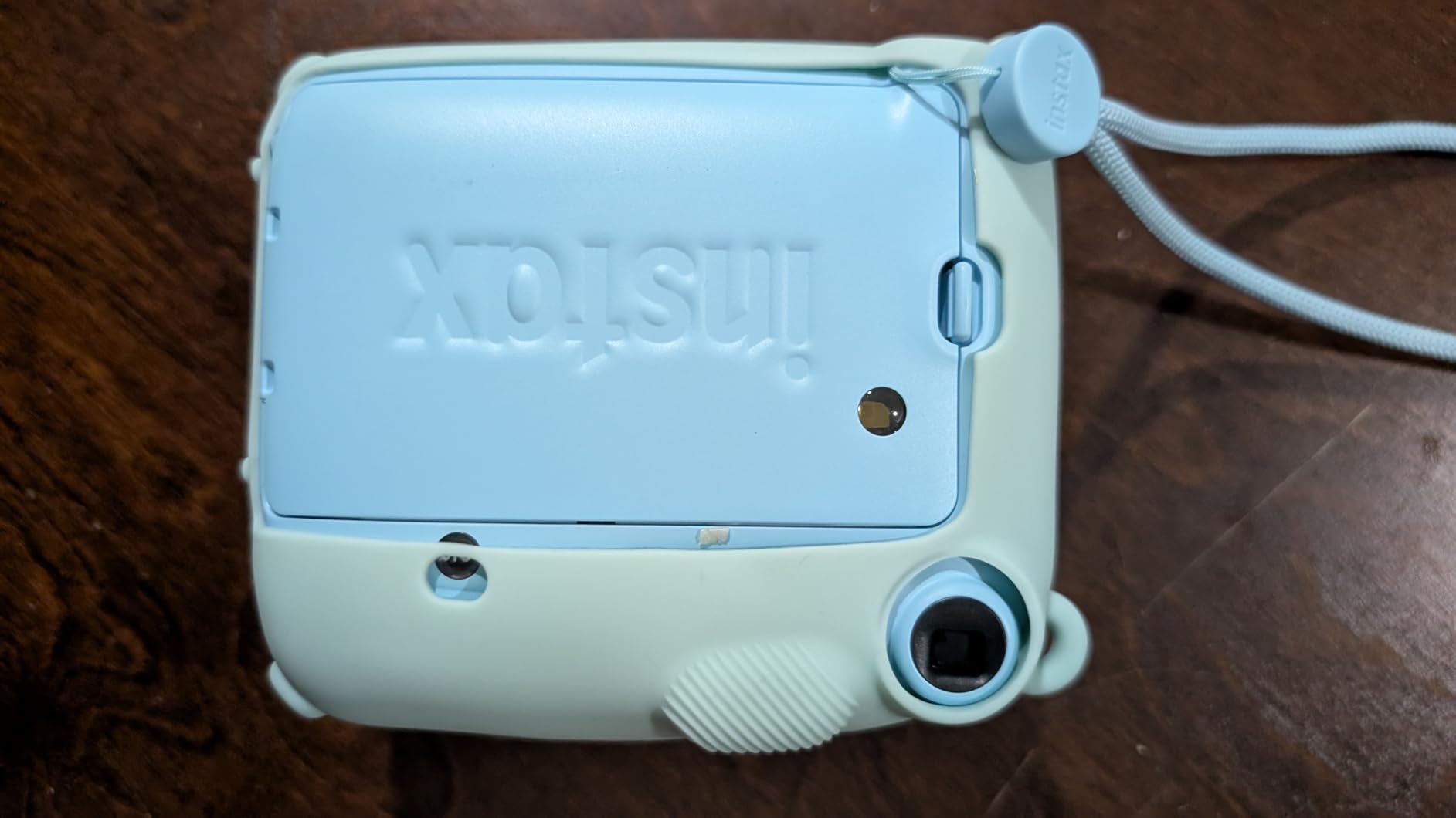 Case for Fujifilm Instant mini 12 Camera,Instant mini 12 Case | Soft Silicone Protective Case Removable Lens Cover,Includes a Wrist Strap (Mint Green) customer photo 2