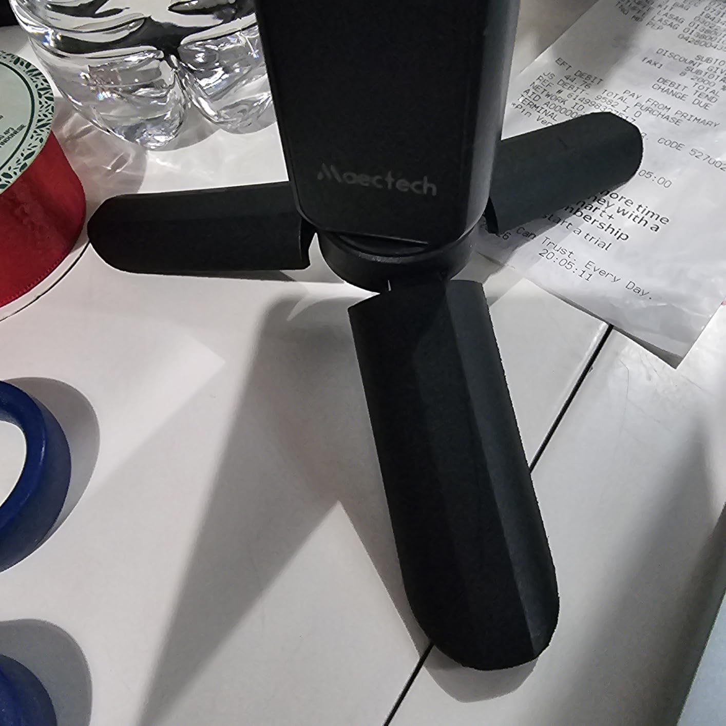 Mini Tripod for DJI Osmo Pocket 4P/4/3/2, Tabletop Stand with 1/4'' Screw | Portable Tripod Stand Hand Grip Selfie Stick customer photo 2