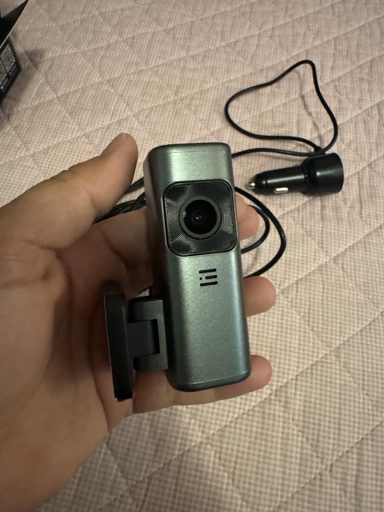 galphi 4K Dash Cam Front, 5GHz WiFi, 32GB Card Included, Mini Dashcam | Screen-Free, APP Control, 160 Wide Angle, G-Sensor, Loop Recording, 24H Parking Monitor, Night Vision, Easy Install customer photo 2