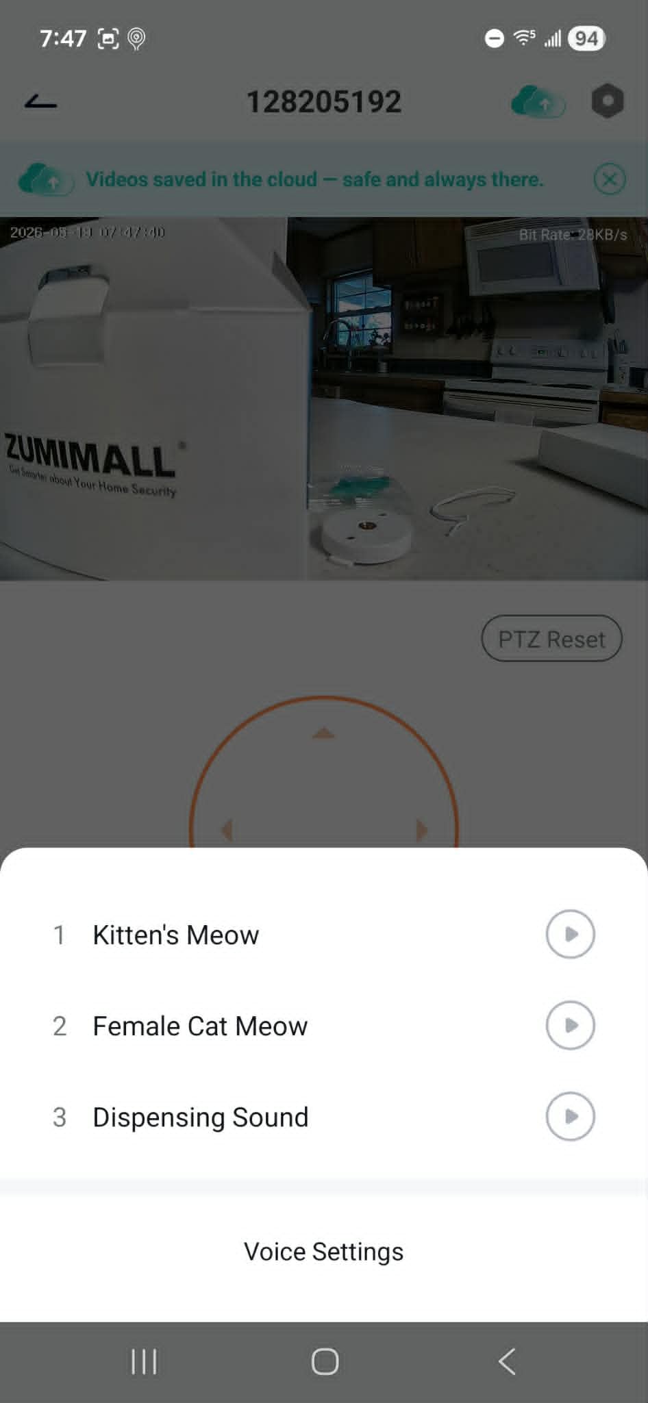 ZUMIMALL Pet Camera with Laser Toy, 2K WiFi Dog Cat Camera with Phone App customer photo 1