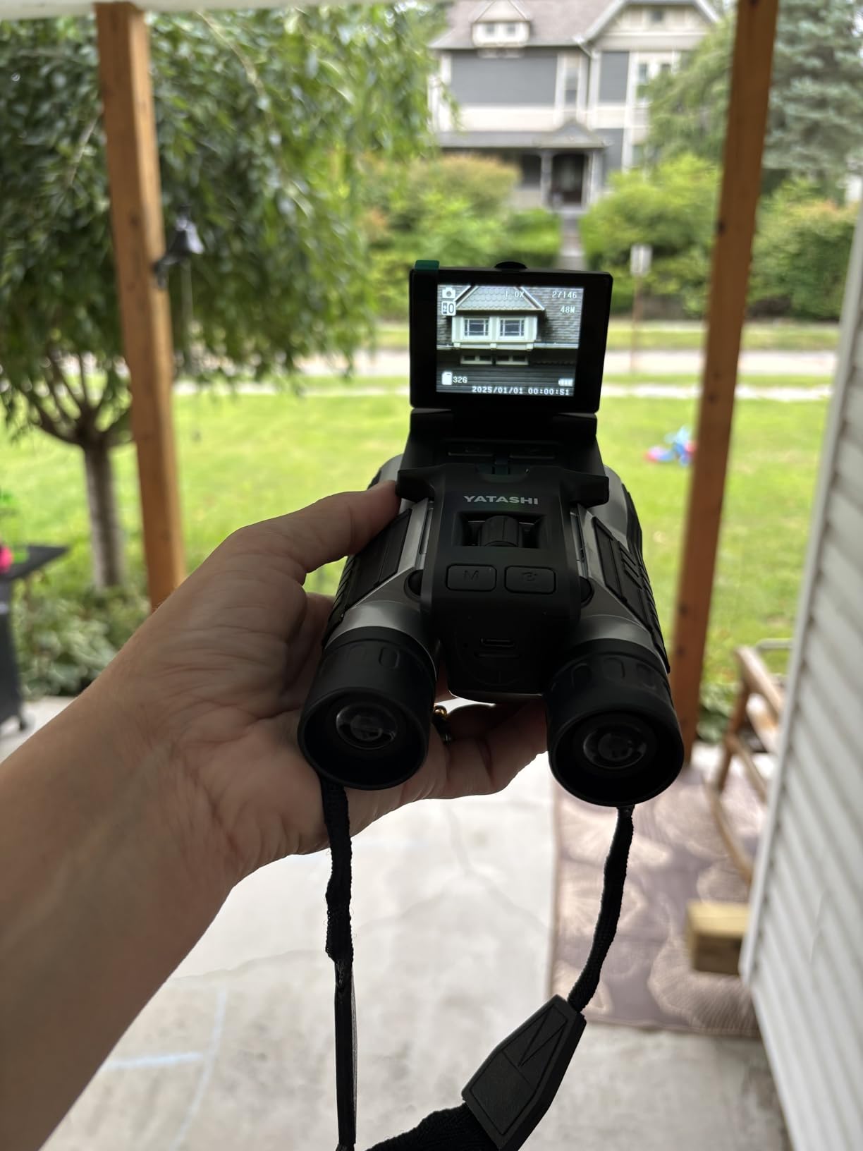 Binoculars with Camera Built in - 12x32 HD Zoom, 2