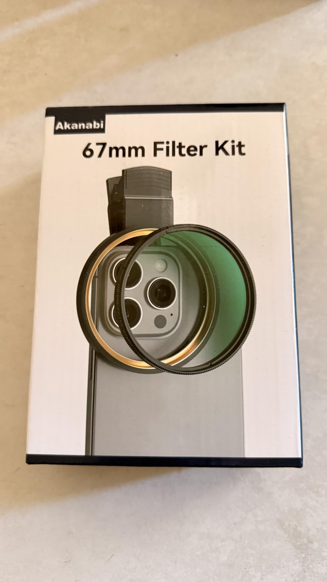 67mm Variable ND2-400 Filter for Phone/DSLR, HD Adjustable Neutral Density Filter with Universal Clip,Adapter Ring, Lens Attachment for iPhone 16 15 14 13 12 Samsung Pixel and Other Smartphones/Camera customer photo 2