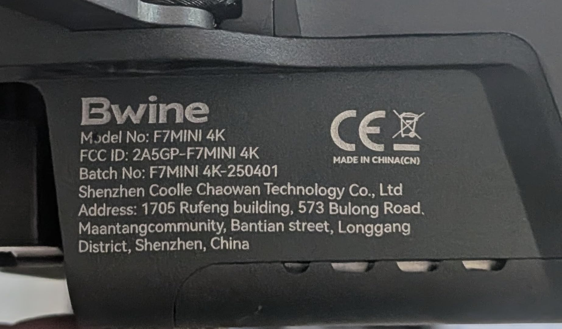 Bwine F7MINI 4K Video 8K Photo Drones with Camera for Adults 3-Axis Gimbal customer photo 1