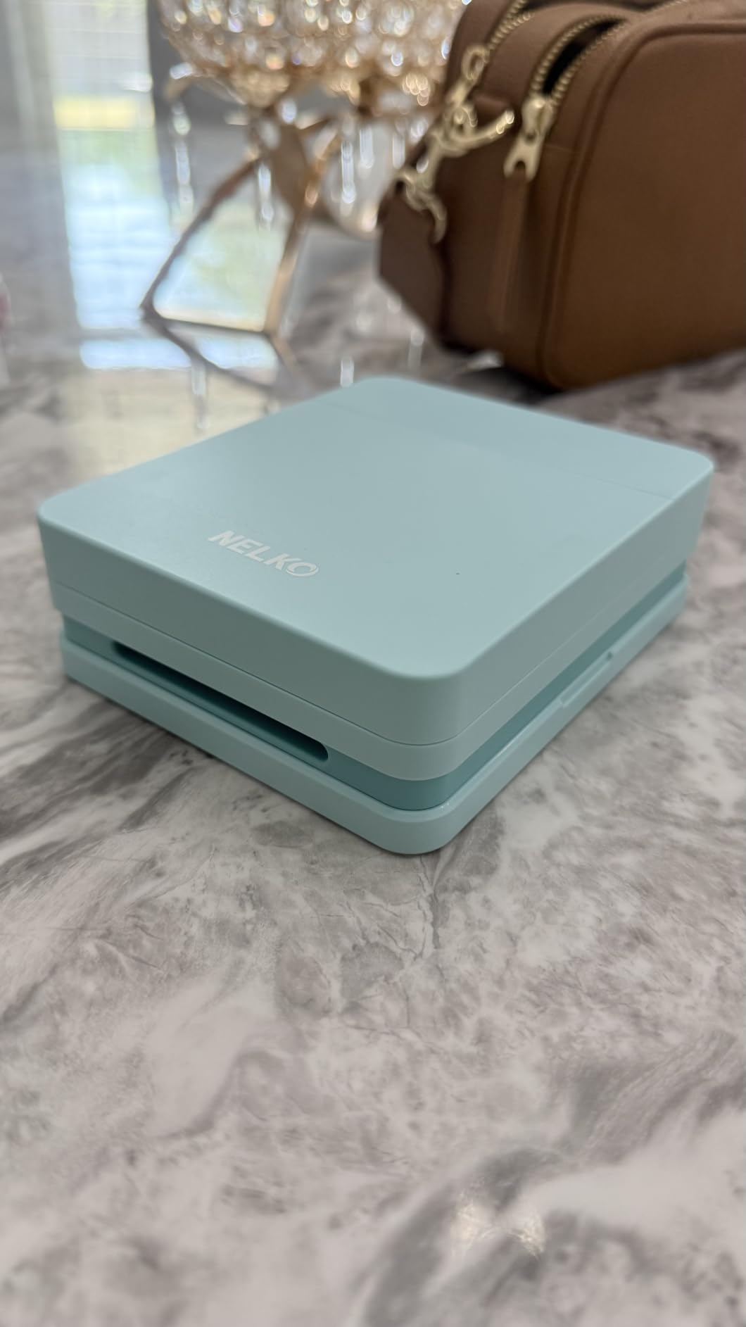 Nelko PP01 Photo Printer, 2x3 Portable Photo Printer, Mini Printer, White | Instant Color Inkjet Printer for Smartphone, Sticky-Back Photos, Bluetooth Compatible with iOS & Android, AI App Editing customer photo 2