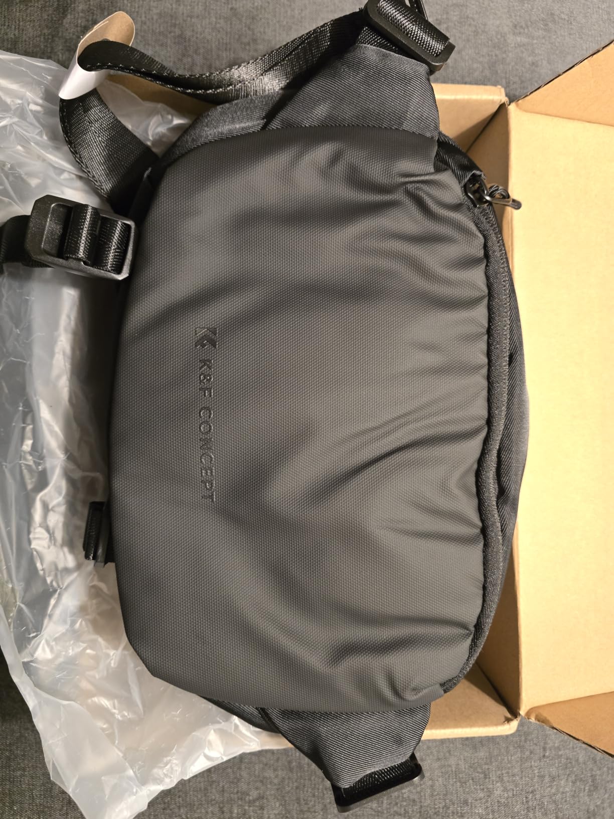 K&F CONCEPT 2 in 1 Camera Sling Bag, Everyday Shoulder Bag | Multifunction Photography Compact Crossbody DSLR Portable Bag, Compatible for Canon/Nikon/Sony, BS01 customer photo 1