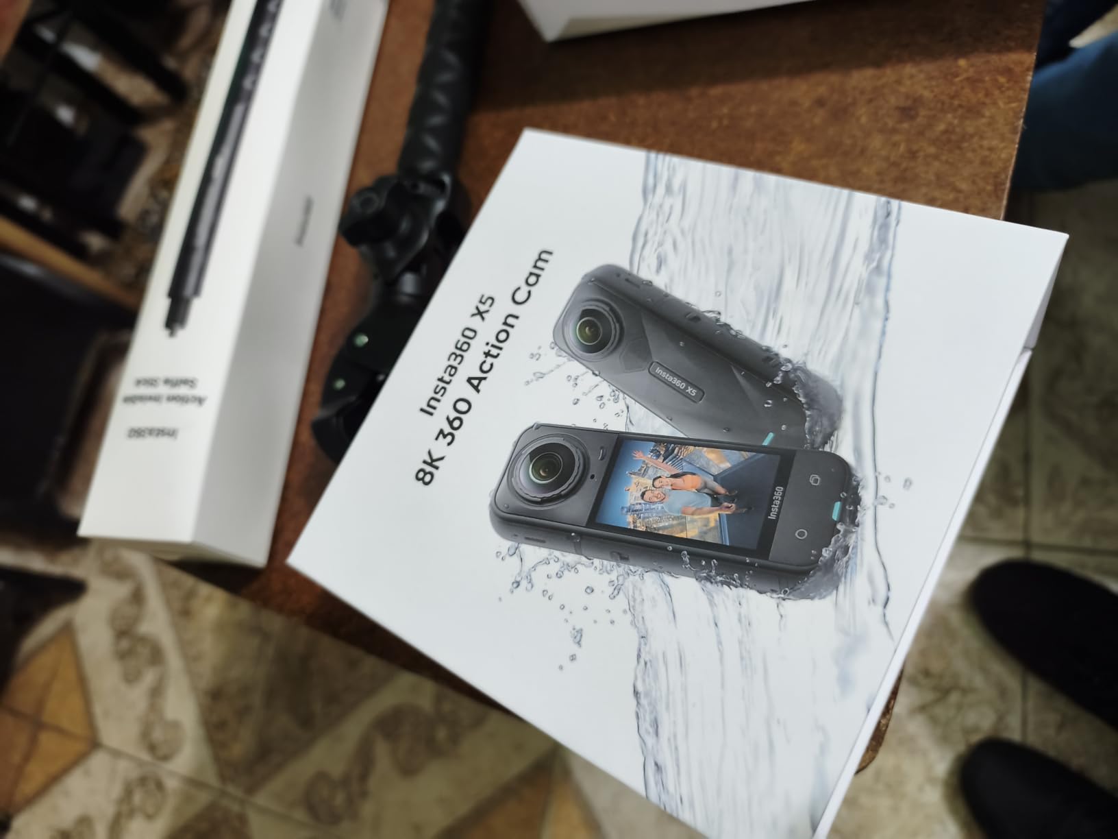 Insta360 X5 Virtual Tour Bundle - Waterproof 8K 360 Action Camera, Leading Low Light, Invisible Selfie Stick Effect, Rugged and Replaceable Lens, 3-Hour Battery, Built-in Wind Guard, Stabilization customer photo 1