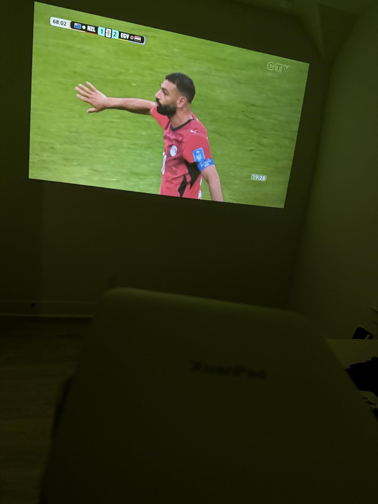 XuanPad 4K Support Smart Mini Projector with WiFi and Bluetooth, Auto Focus, Portable Native 1080P Outdoor Projector with 360 Degree Stand customer photo 2