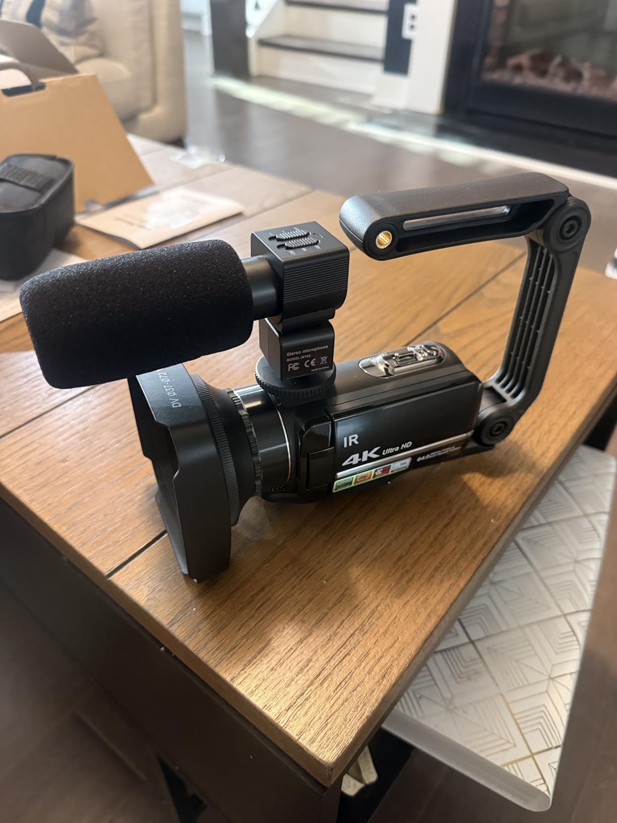 4K Video Camera Camcorder 64MP Vlogging Camera for YouTube 3.0