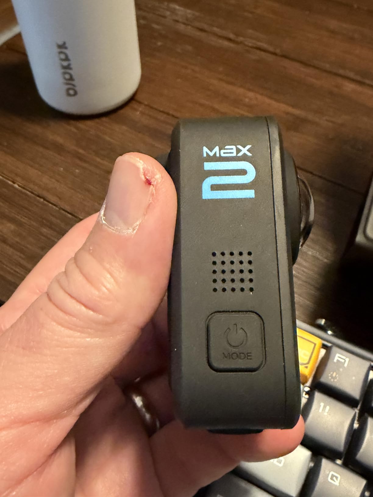 GoPro MAX2 - Waterproof 360 + Traditional Action Camera with Touch Screen, Spherical 8K Video, 29MP 360 Photos, Easy Replaceable Lenses, HyperSmooth Stabilization, 6 Microphones customer photo 2