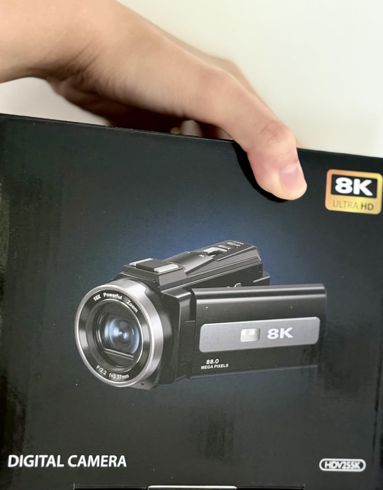8K Video Camera Camcorder Latest 88MP Ultra HD Video Cameras WiFi Vlogging Camera for YouTube 18X Digital Video Cameras with Microphone 6-Axis Anti-Shake IR Night Vision Video Recorder customer photo 1
