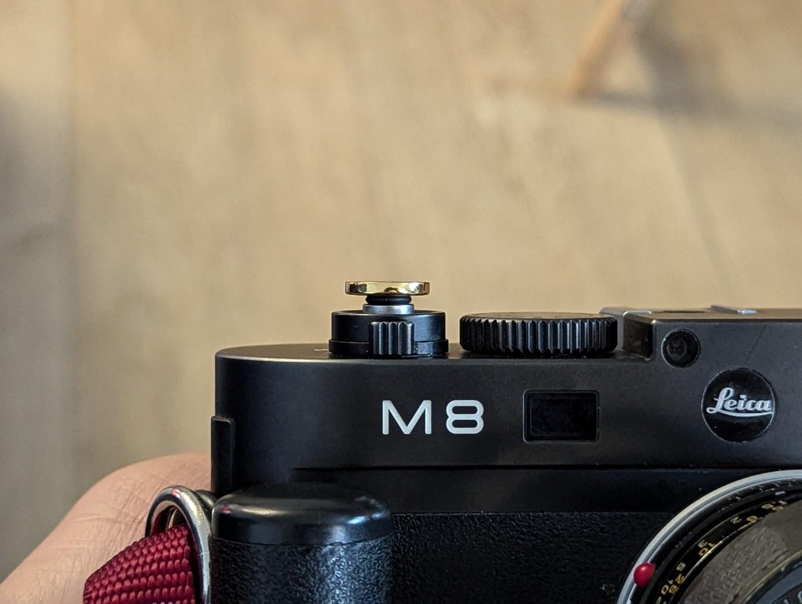 JJC Shutter Release Button for Leica Q3 43/Q3/Q2, 100th Anniversary Edition | Soft Release Button with '100' Imprint, Compatible with Leica Q3 Q3 43 Q2 Q Q-P Digital Cameras, Includes 2 Rubber O-Rings customer photo 2