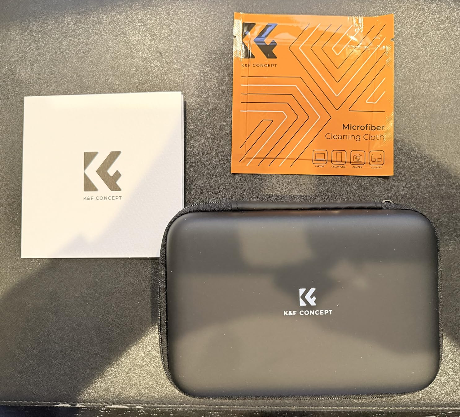 K&F CONCEPT Lens Filter Mount Adapter with 58mm Variable ND2-32 Filter | Double-Sided Magnetic, Compatible with iPhone 17 Pro and 58mm Threaded Filters, FA101 customer photo 1