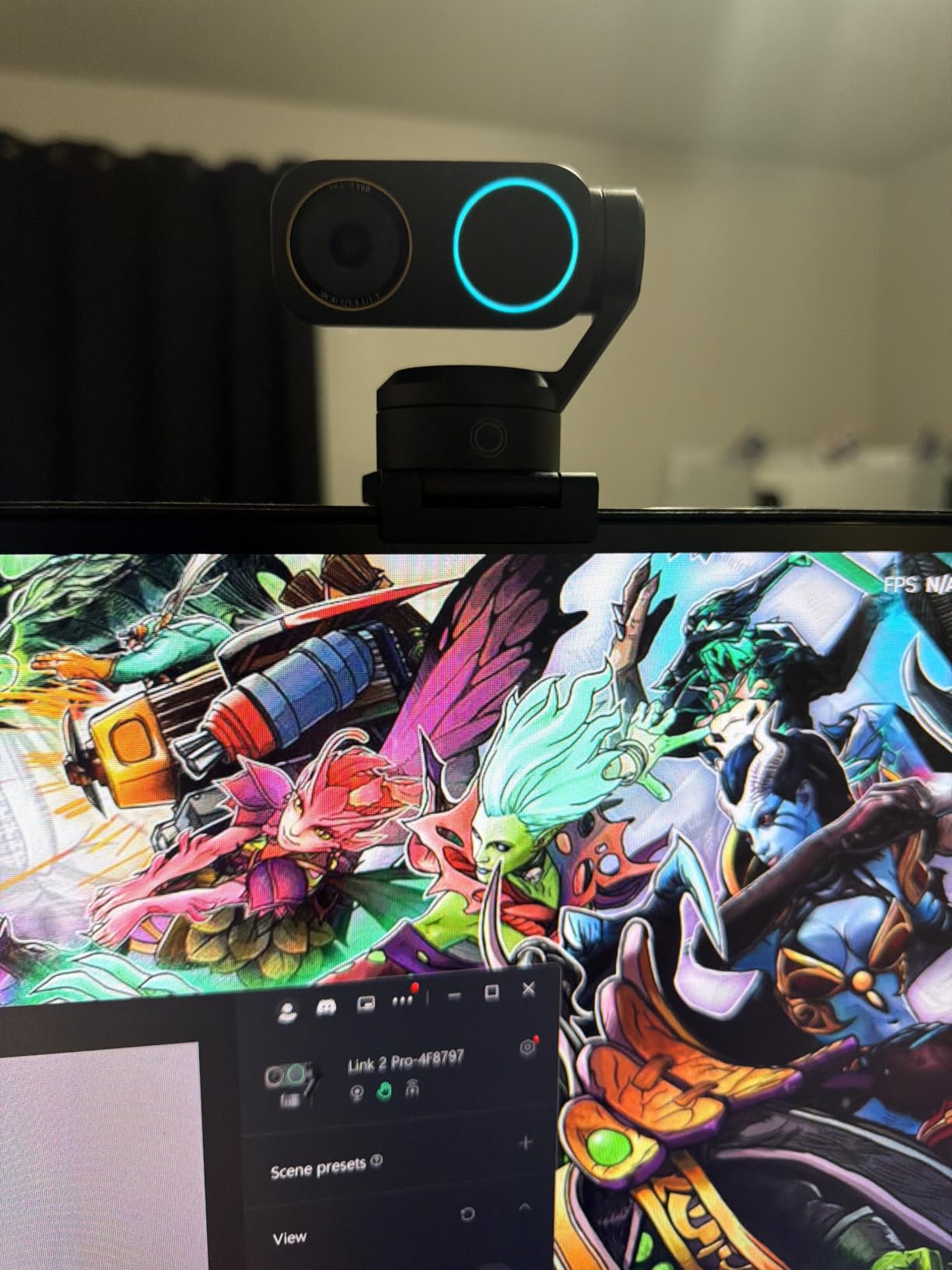 Insta360 Link 2 Pro - 4K PTZ Webcam for PC/Mac, 1/1.3 inch Sensor, Low-Light, AI Tracking, HDR, Directional Noise-Canceling Mics, Supports Stream Deck, Zoom, Teams, Twitch for Streaming or Meetings customer photo 1
