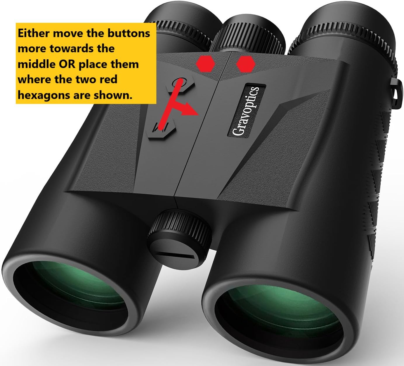 10x42 Laser Rangefinder Binoculars for Hunting, 2624 Yard Long Range Laser Rangefinding, 0.15s Fast Ranging, Accuracy ±0.5m, IP65 Waterproof, Compact Design for Hunter, Golf, Outdoor customer photo 2