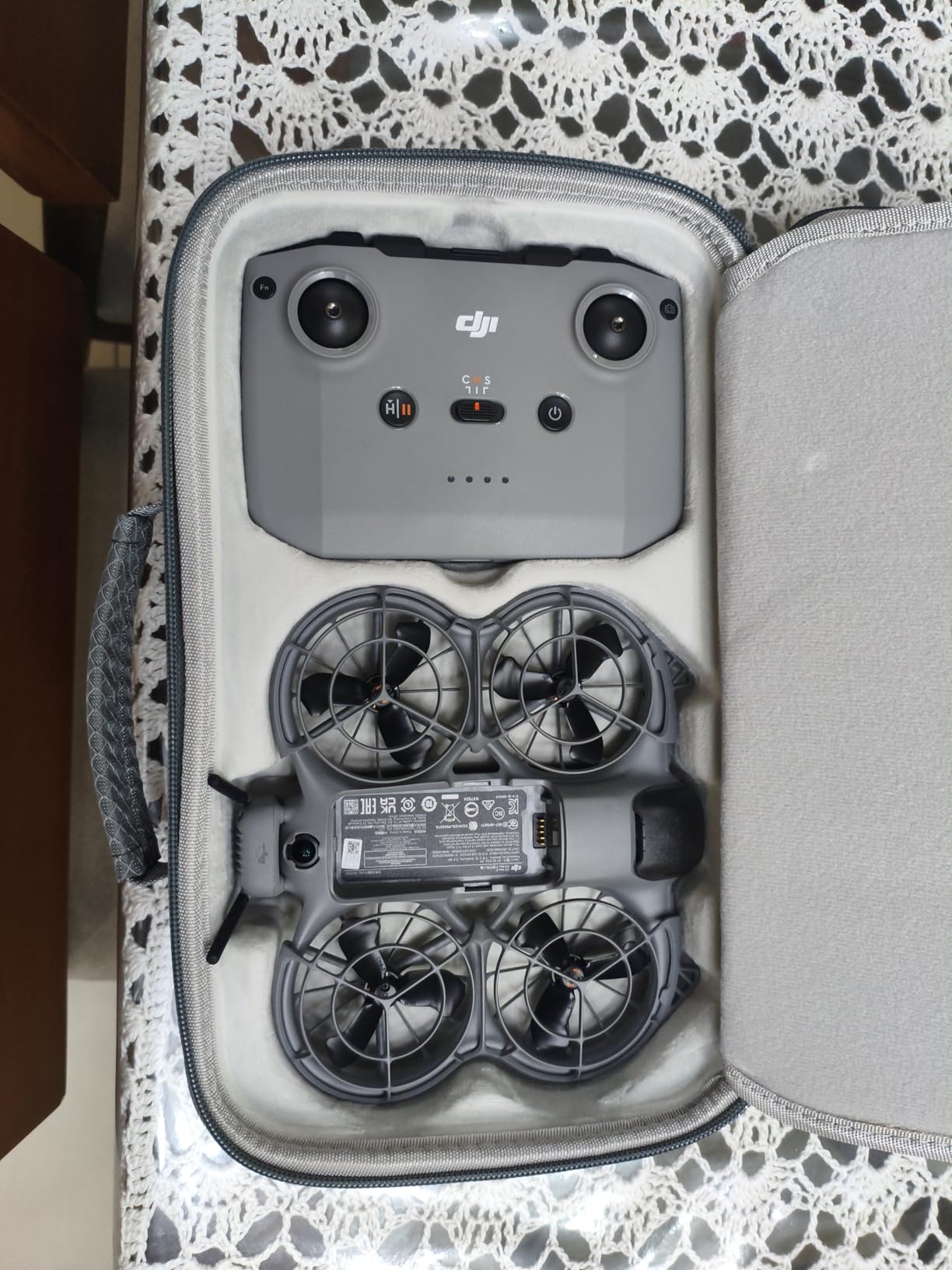 NEO 2 Case, Waterproof hard Carrying Case for DJI Neo 2 Accessories, Travel Storage Bag for DJI Neo 2 Fly More Combo, Compatible with RC-N3/RC-N Remote Controller customer photo 1