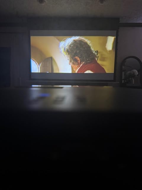 Optoma UHZ36 4K UHD Laser HDR Home Theater Projector, Black customer photo 2