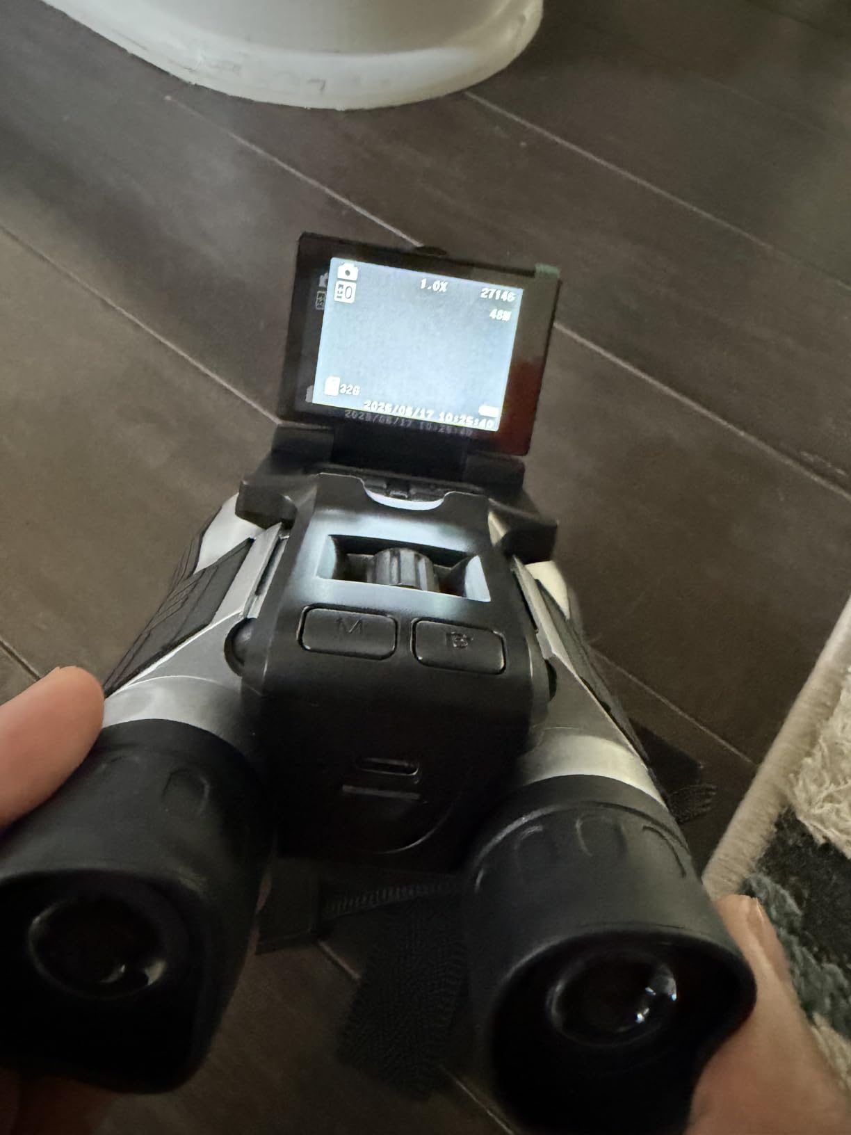 12x32 Digital Binoculars with Camera, 48MP 2.5K Video for Bird Watching | 2.4