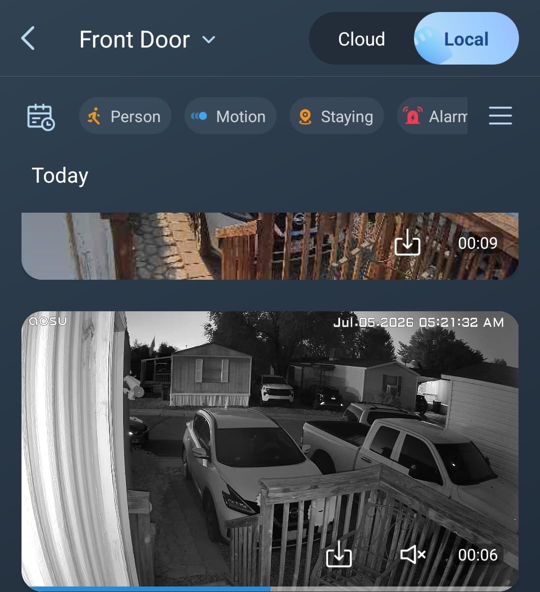 aosu 2K Solar Security Cameras Wireless Outdoor System, 4-Cam-Kit | True 2K HD with 6X Zoom, PIR + AI Human Detection, Full Color Night Vision, Cross-Camera Tracking, 4-View Live, Local Storage customer photo 2