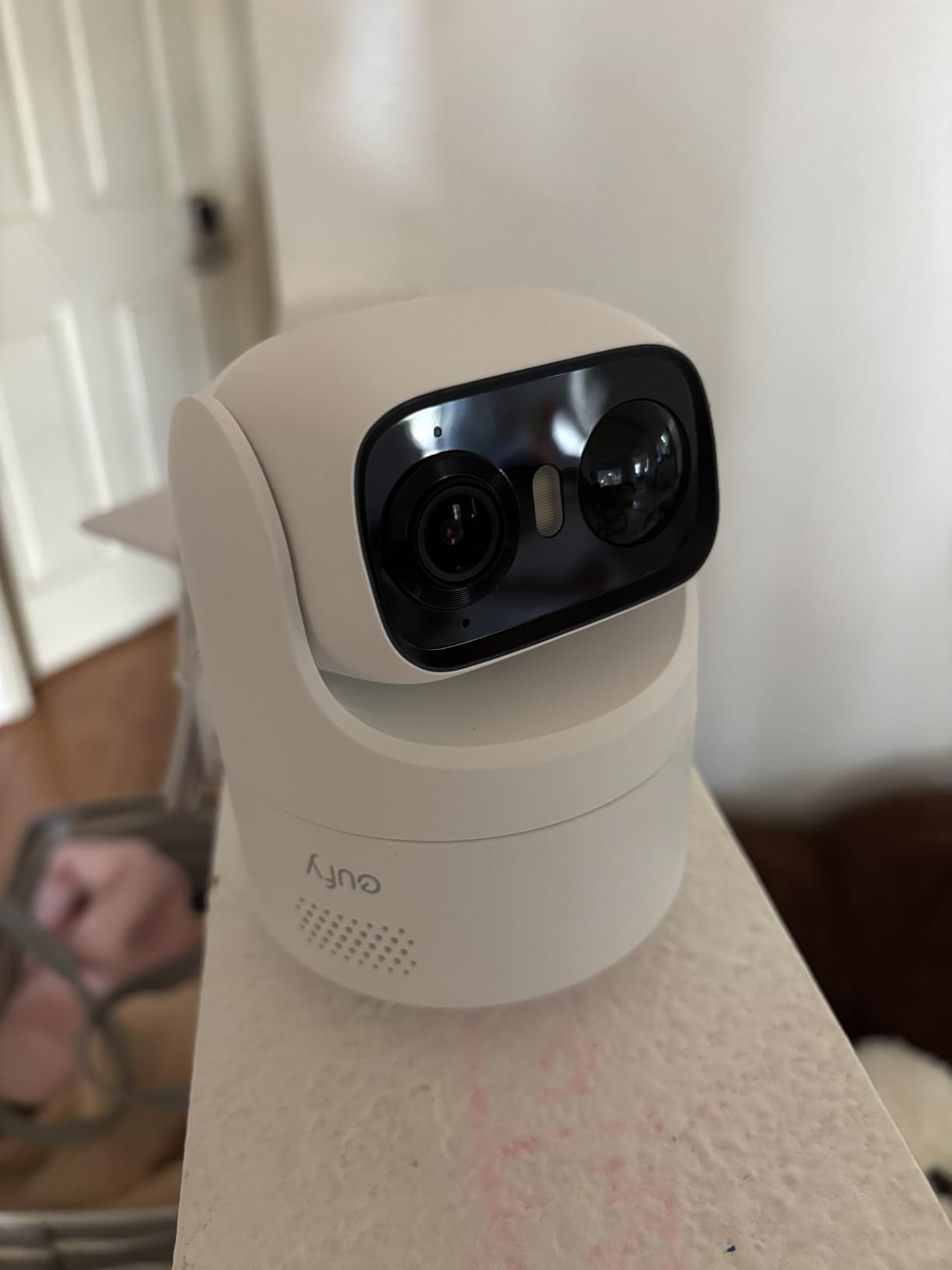 eufy Security eufyCam C37, Security Cameras Wireless Outdoor, 360° Pan & Tilt AI Tracking, 2K Solar Camera, Human/Pet/Vehicle Detection, Flexible Solar Panel, Color Night Vision, No Subscription customer photo 1