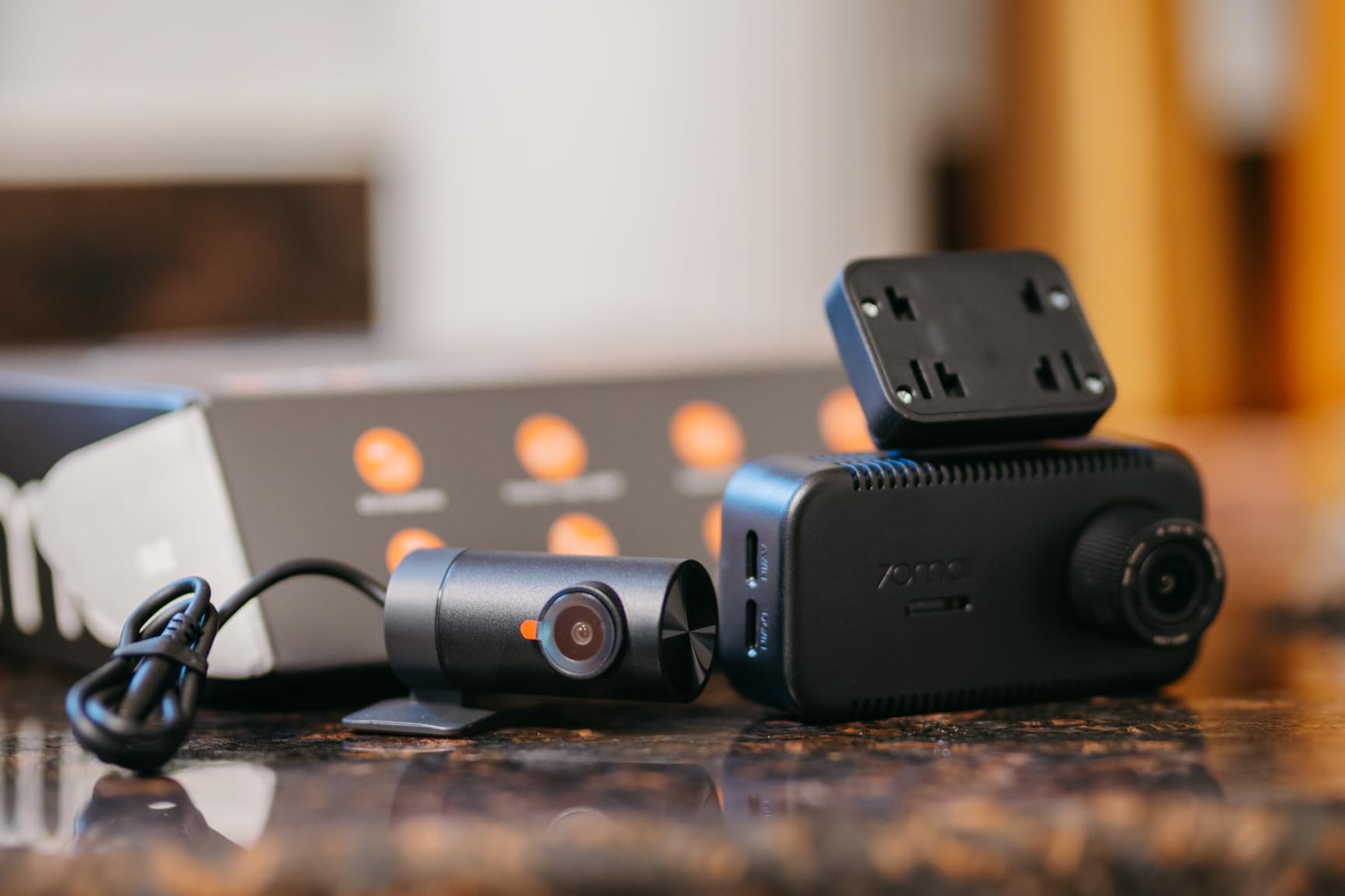 70mai A810 Lite 4K Dash Cam Front and Rear, 5GHz Wi-Fi 6 DashCam, Car Camera 4G LTE Remote Access, GPS Tracking, HDR Night Vision, 24H Parking Mode, Voice Control, Emergency Lock customer photo 2