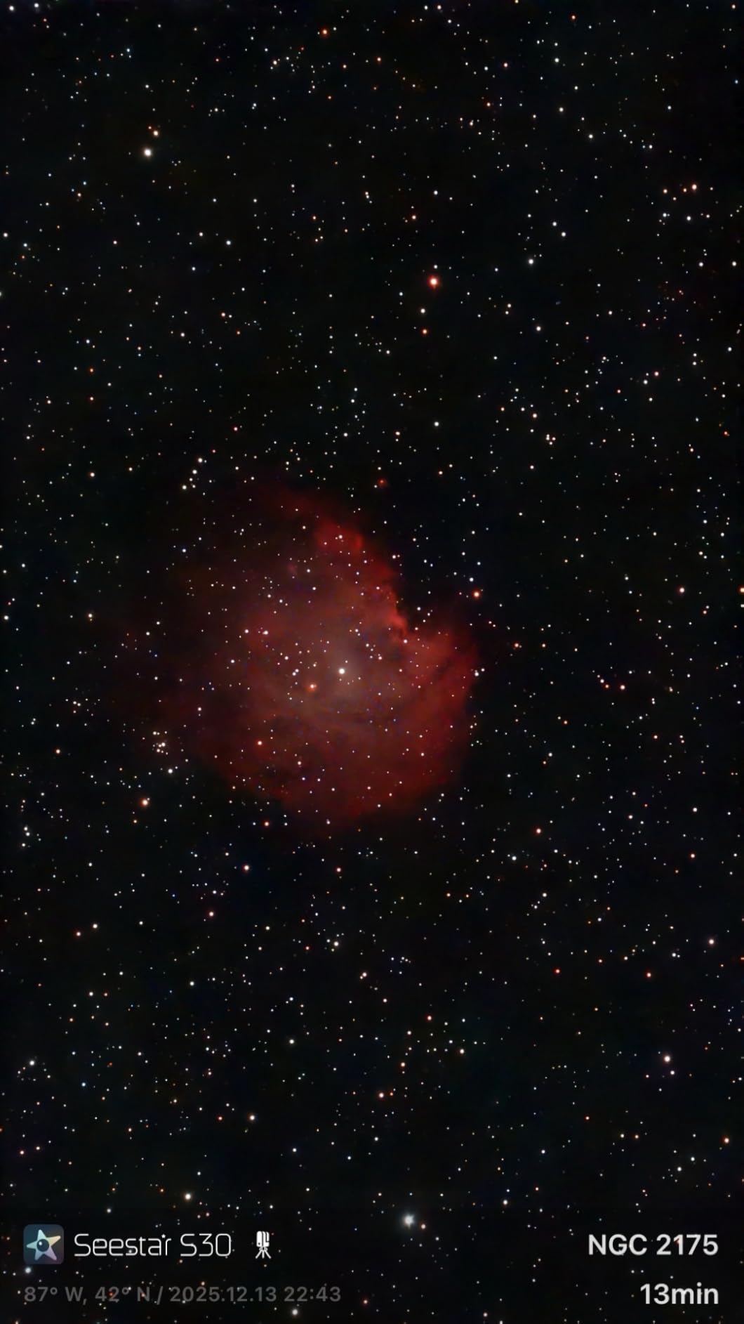 ZWO Seestar S30 Pro Smart Telescope - App-Controlled Astrophotography, 4K Dual Camera, Auto Tracking & GoTo, Solar Filter Accessory Available customer photo 2