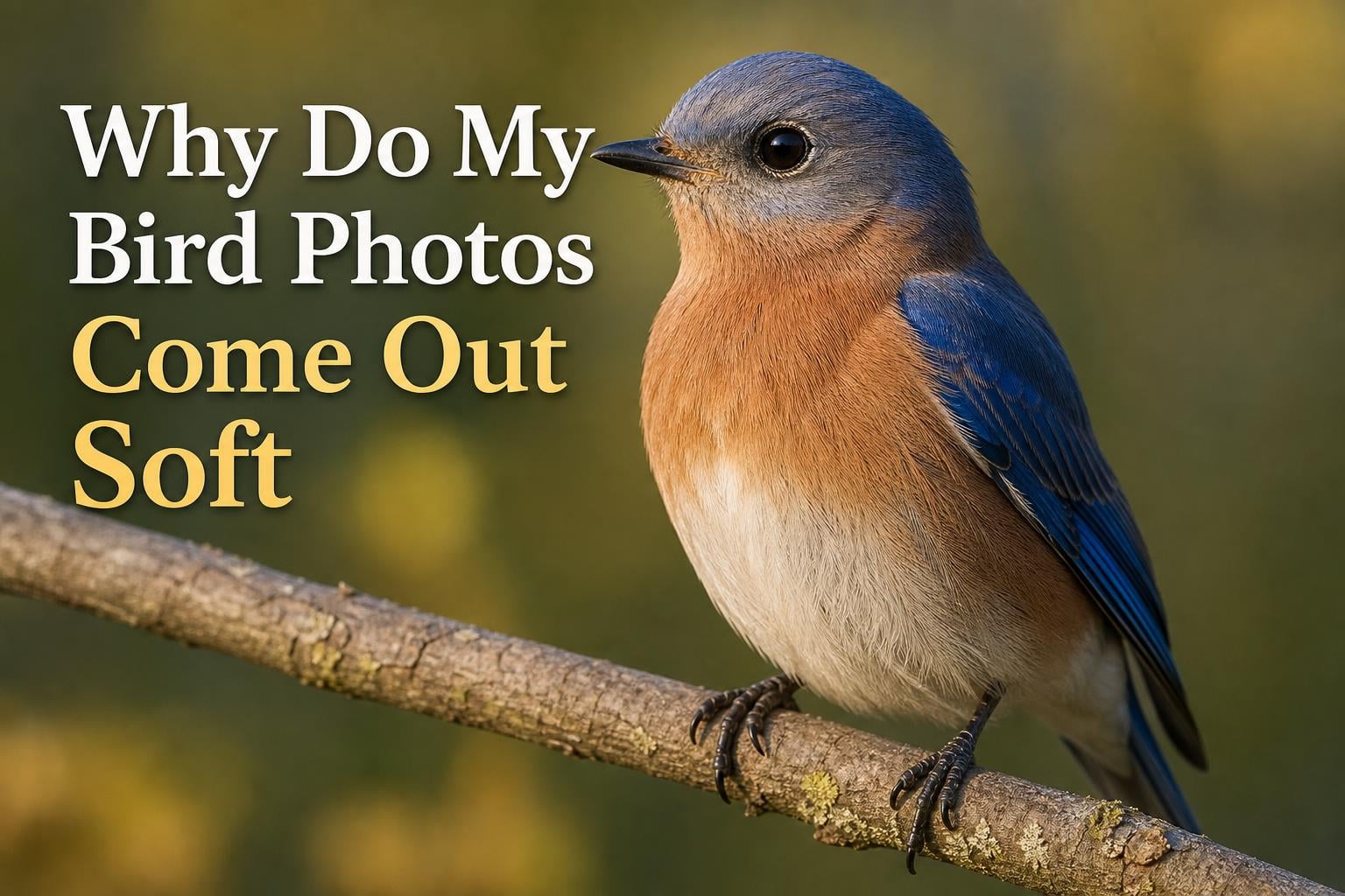 Why Do My Bird Photos Come Out Soft Even With a Long Lens?