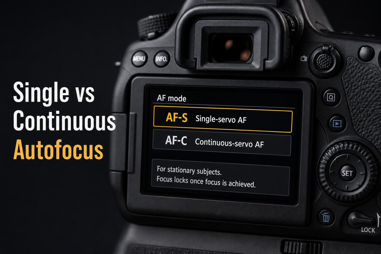 Single vs Continuous Autofocus: Which One Should You Use and When?
