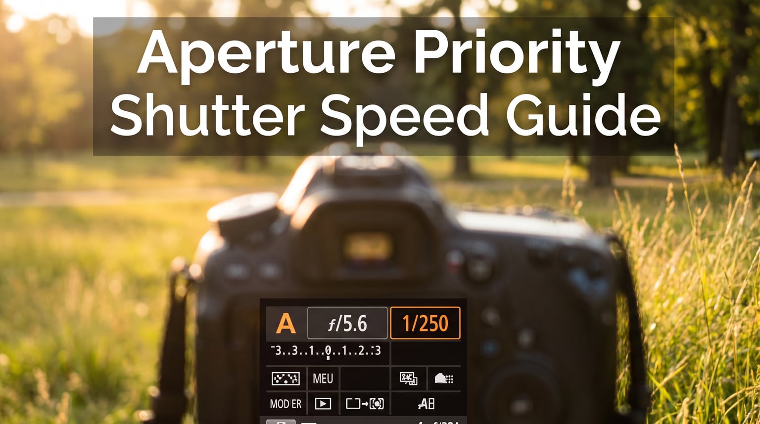Why Does My Camera Pick a Slow Shutter Speed in Aperture Priority?