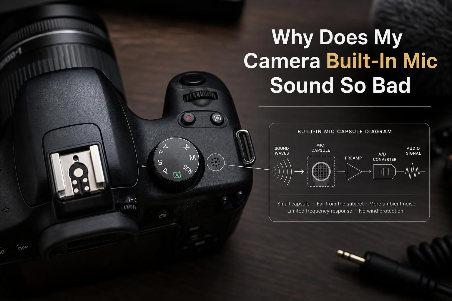 Why Does My Camera's Built-In Mic Sound So Bad?