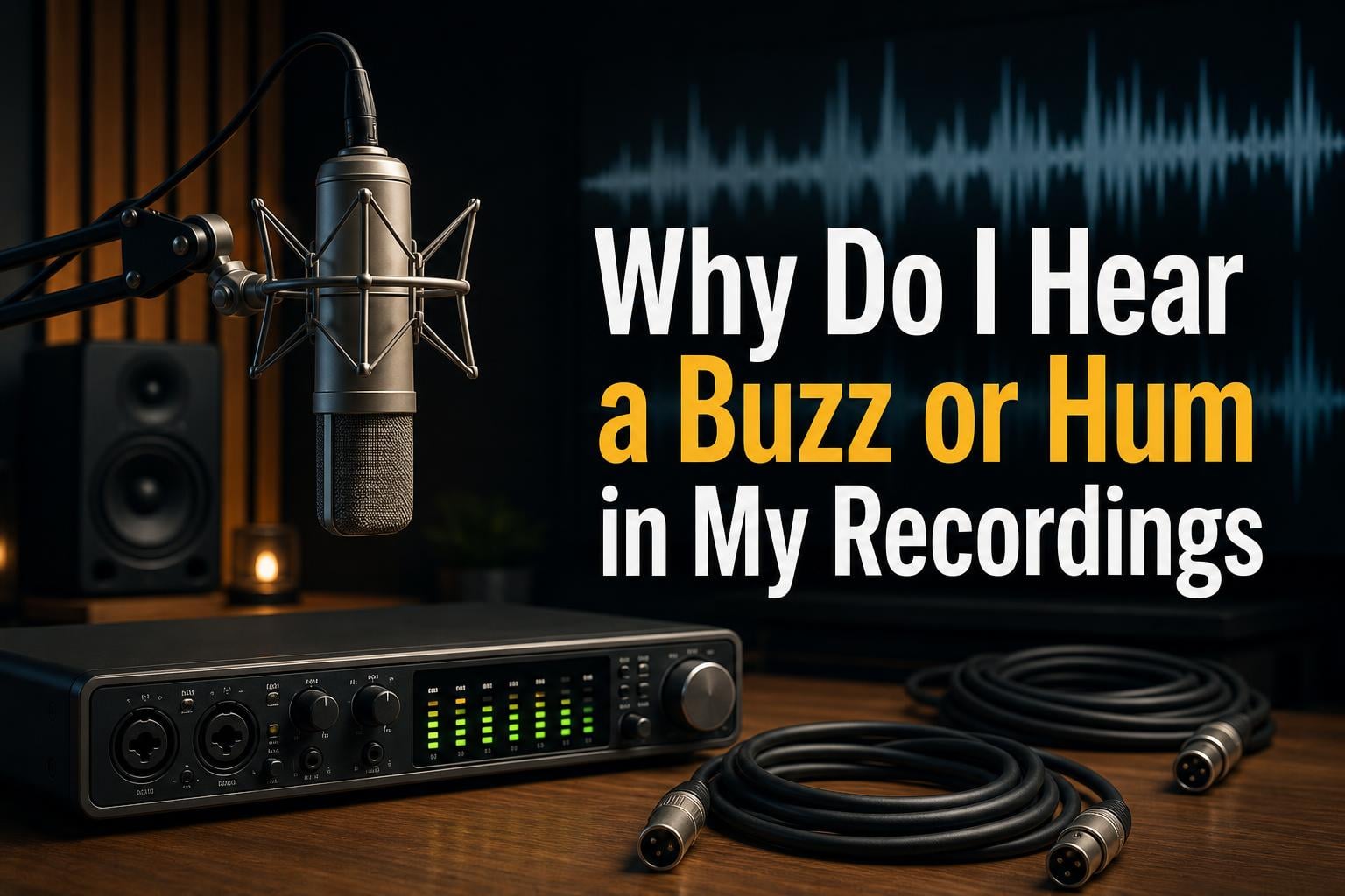 Why Do I Hear a Buzz or Hum in My Recordings?