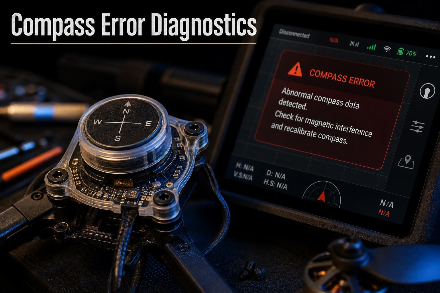 Why Does My Drone Say "Compass Error" and How to Fix It?