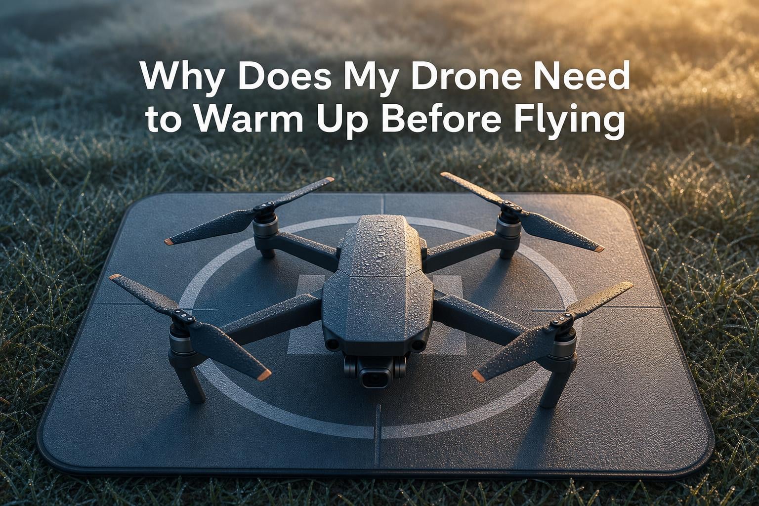 Why Does My Drone Need to Warm Up Before Flying?