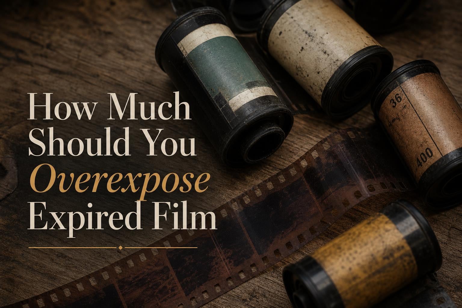 How Much Should You Overexpose Expired Film?