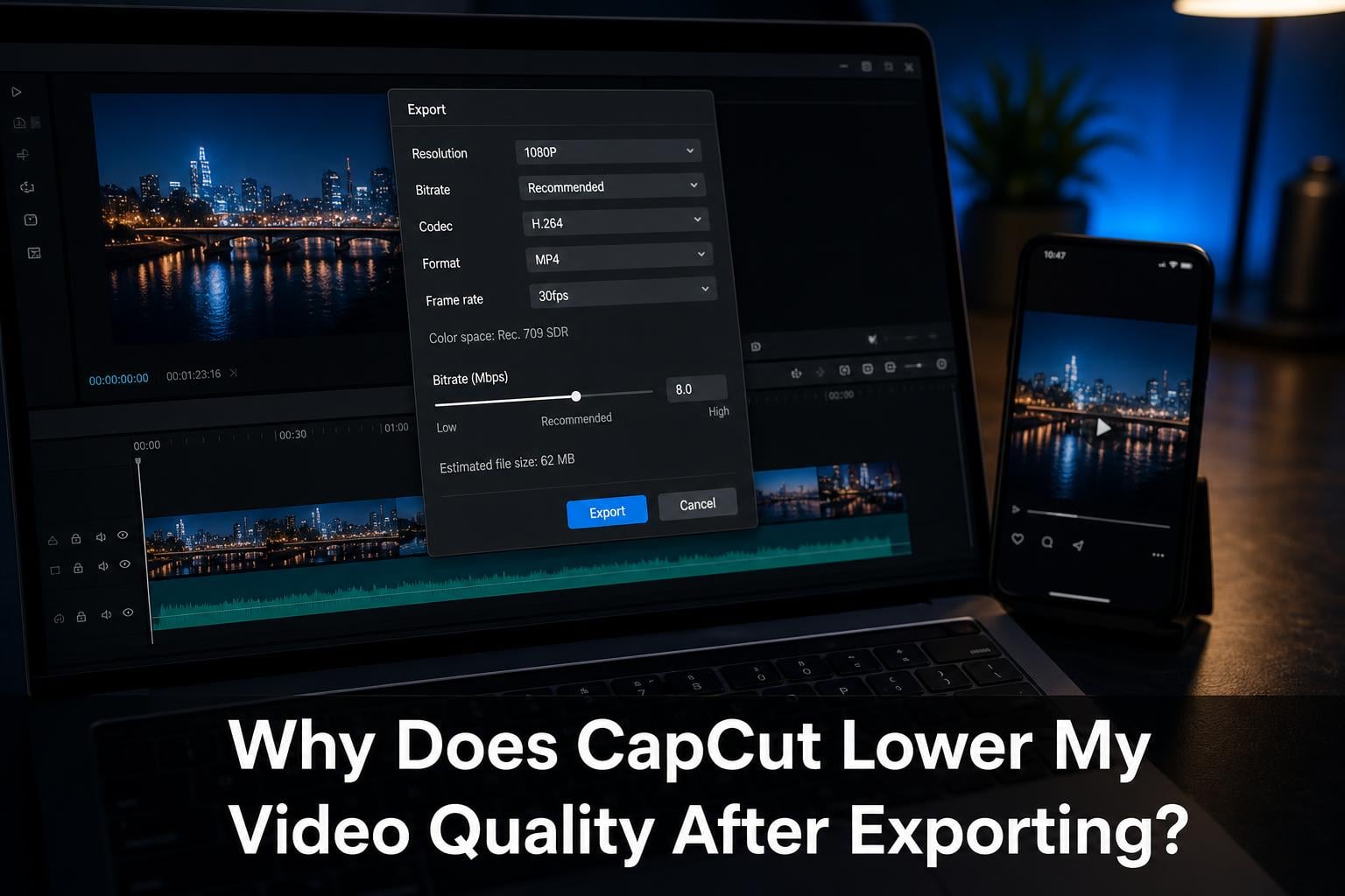 Why Does CapCut Lower My Video Quality After Exporting?