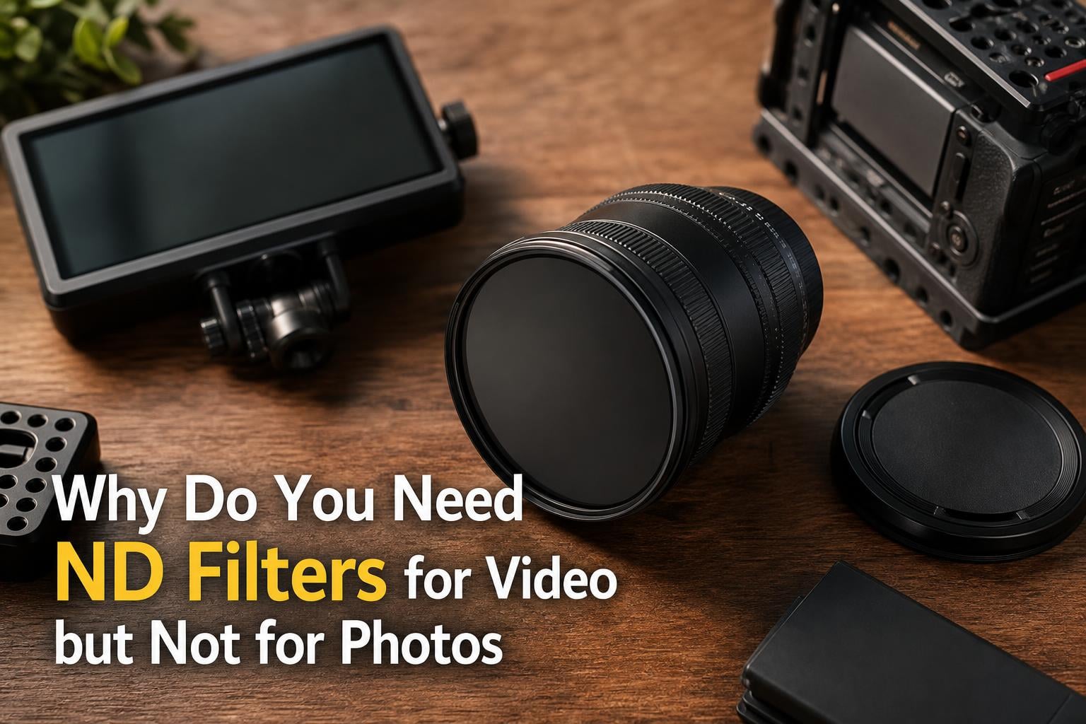 Why Do You Need ND Filters for Video but Not for Photos?
