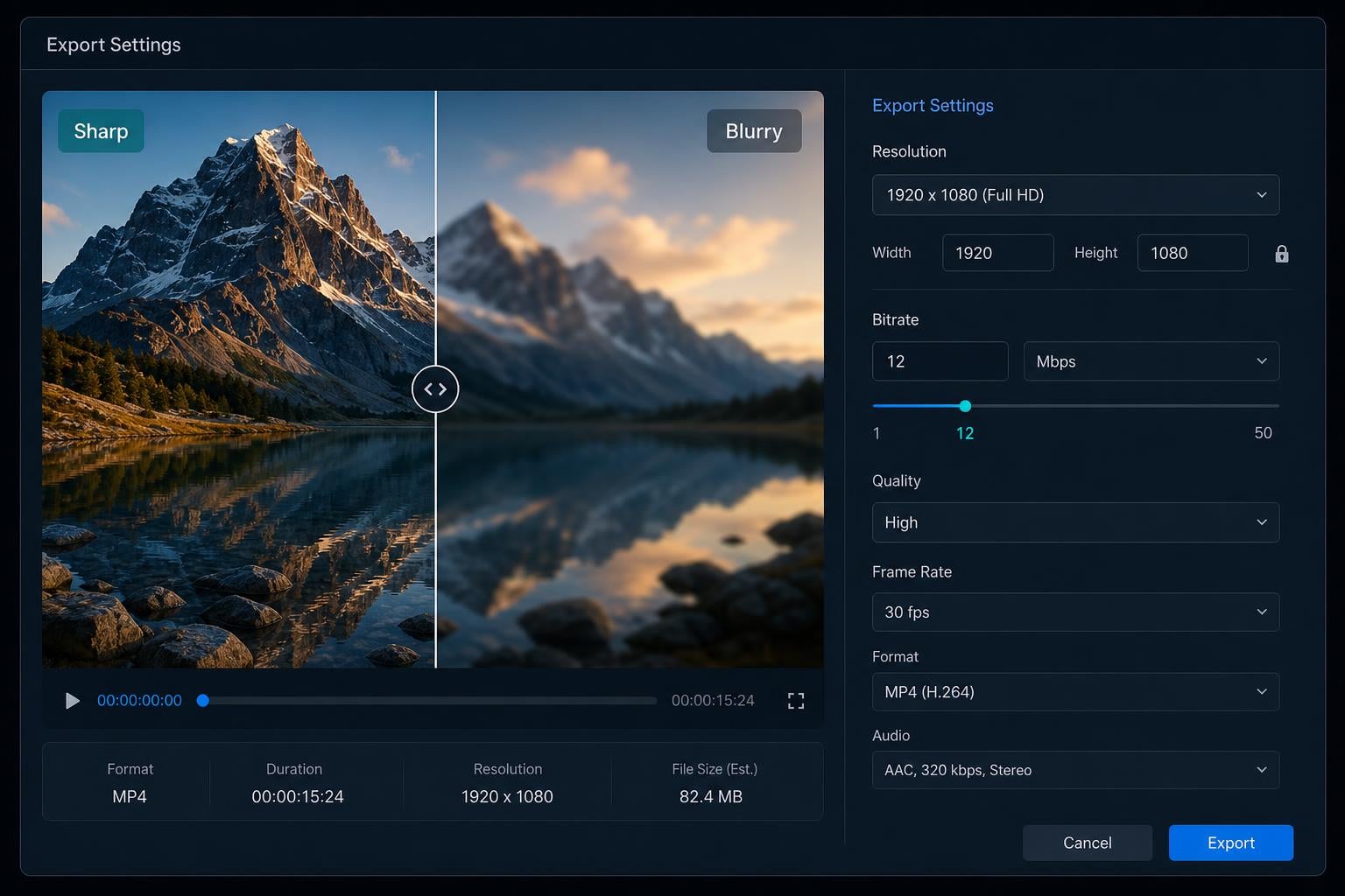 Why Is My Exported Video Blurry When the Original Looks Sharp?