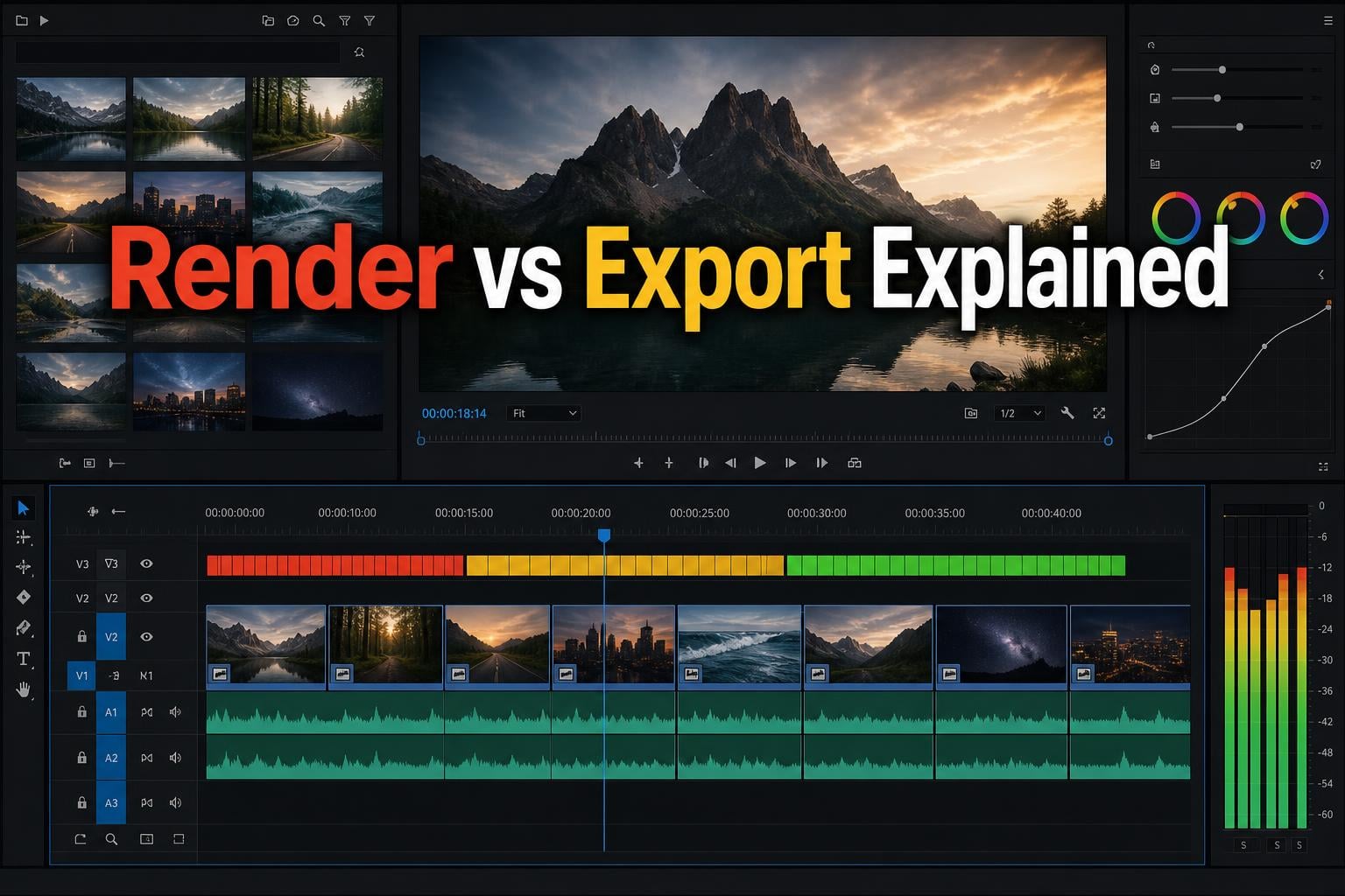 Why Do I Have to Render My Timeline vs Just Exporting?